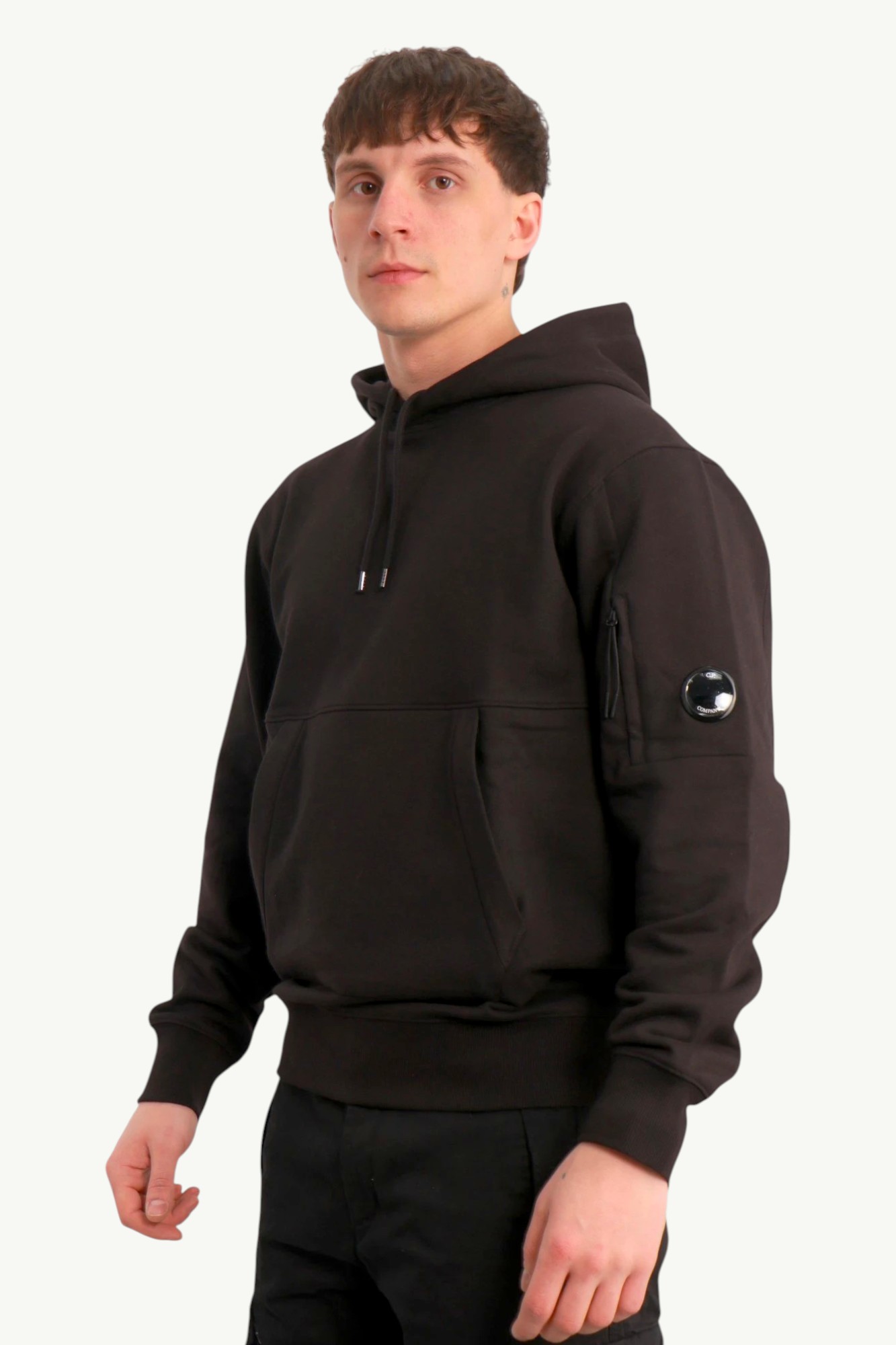 Худі C.P. Company Diagonal Raised Fleece Hooded Lens Sweatshirt