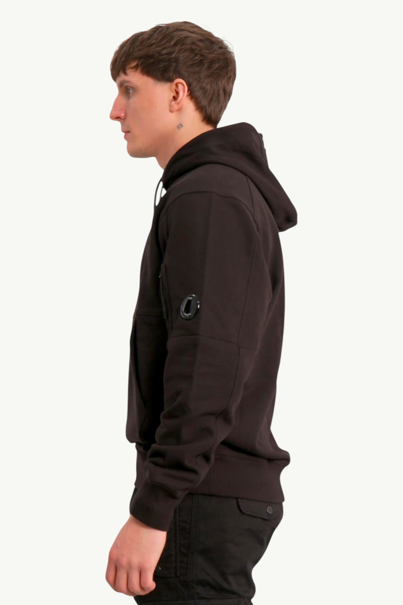 cp-company-diagonal-raised-fleece-hooded-lens-sweatshirt-black-rccmss714a-005086w999-4 C.P. Company Diagonal Raised Fleece Hooded Lens Sweatshirt RCCMSS714A-005086W-999