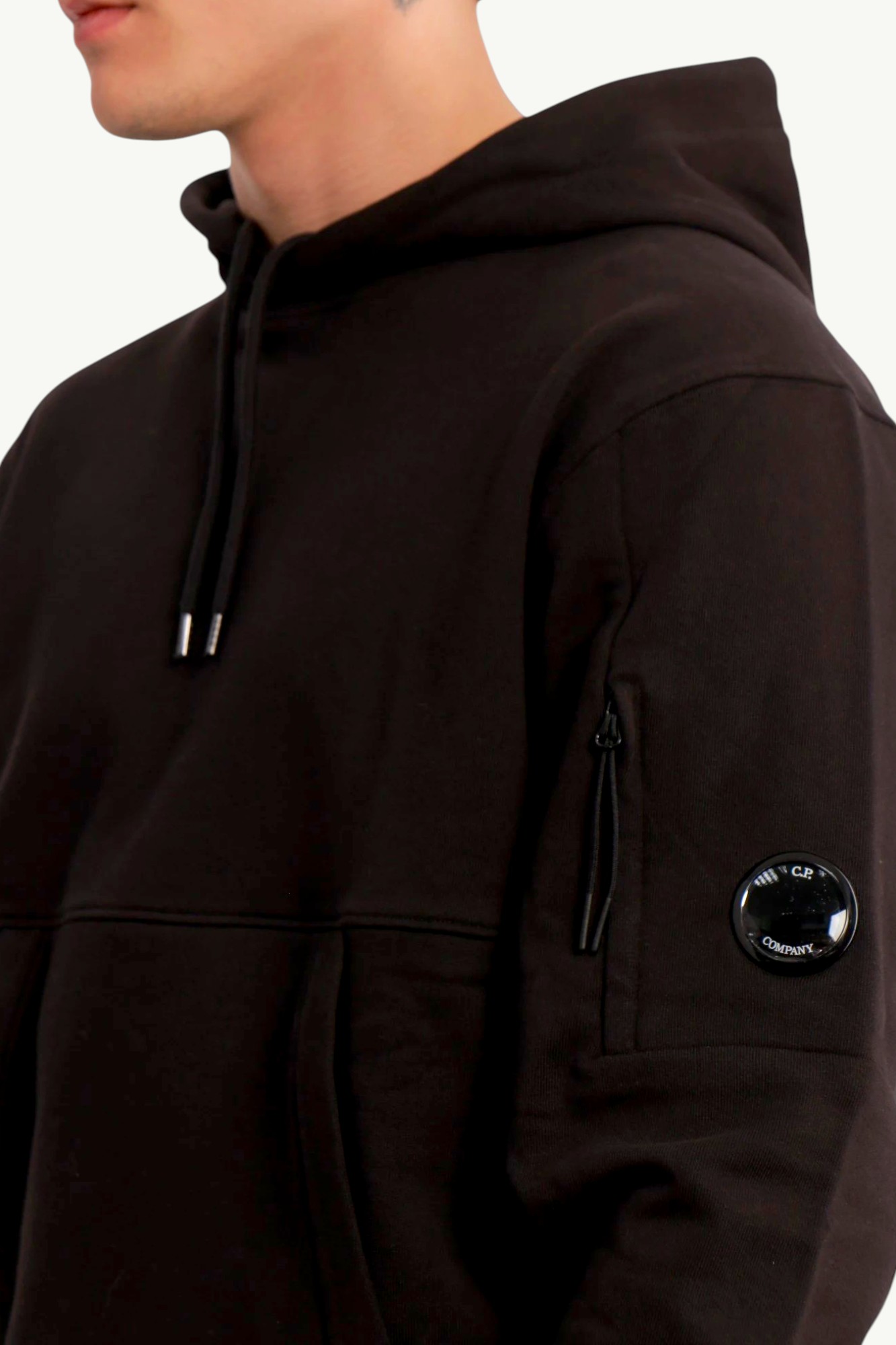 cp-company-diagonal-raised-fleece-hooded-lens-sweatshirt-black-rccmss714a-005086w999-7 C.P. Company Diagonal Raised Fleece Hooded Lens Sweatshirt RCCMSS714A-005086W-999