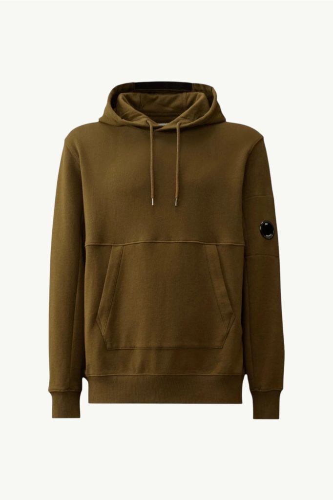 C.P. Company Diagonal Raised Fleece Hooded Lens Sweatshirt RCCMSS714A-005086W-683