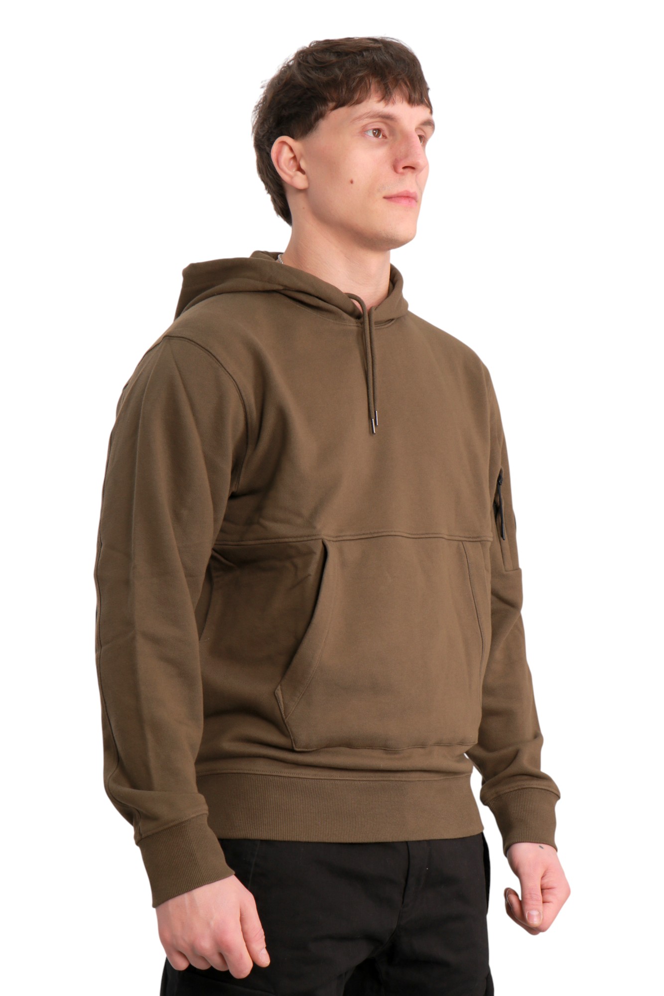 Худі C.P. Company Diagonal Raised Fleece Hooded Lens Sweatshirt