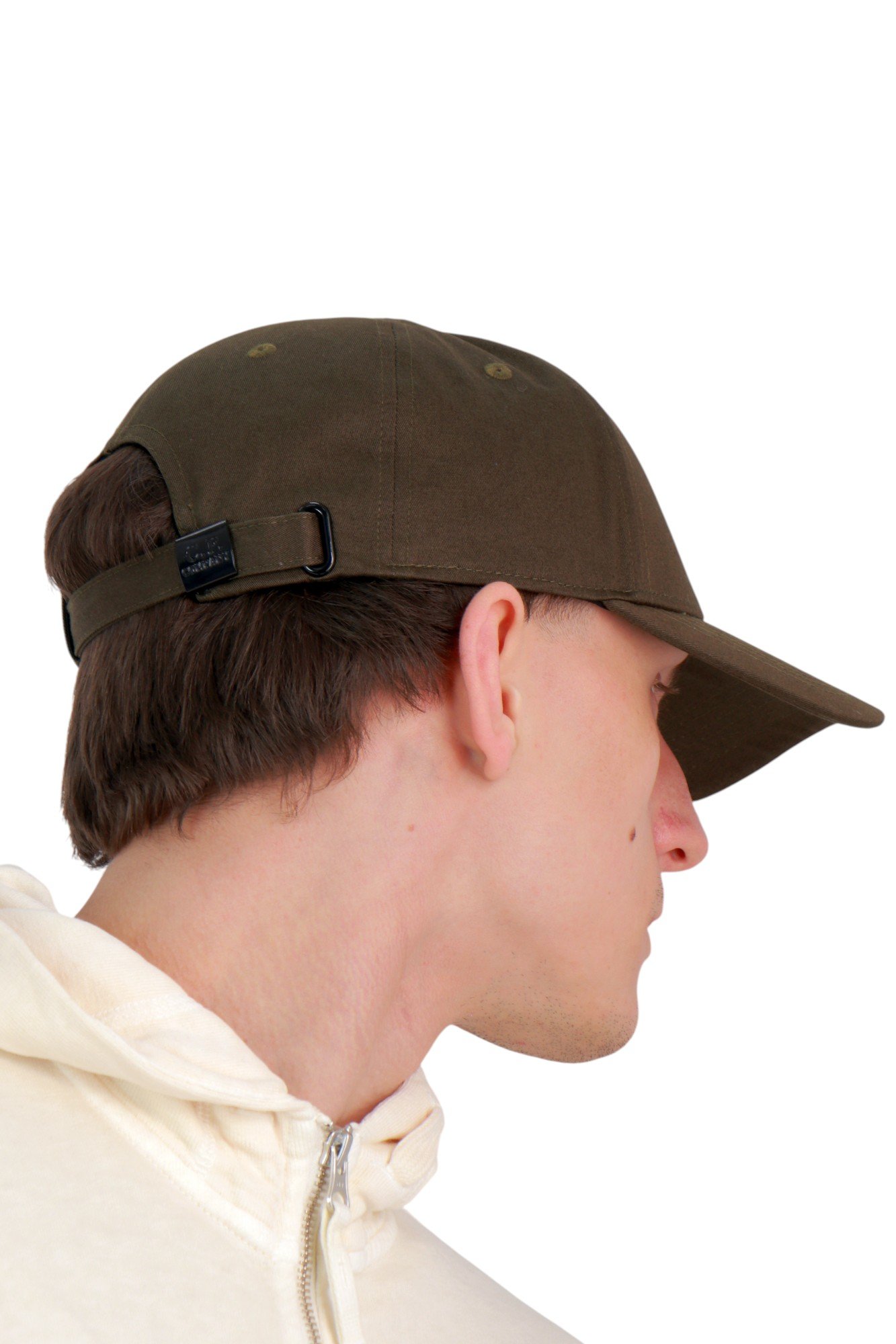 cp-company-gabardine-logo-cap-green-18cmac282a006288a683-4 Кепка C.P. Company Shell-R Logo Cap Green – арт. 18CMAC282A-006288A-683