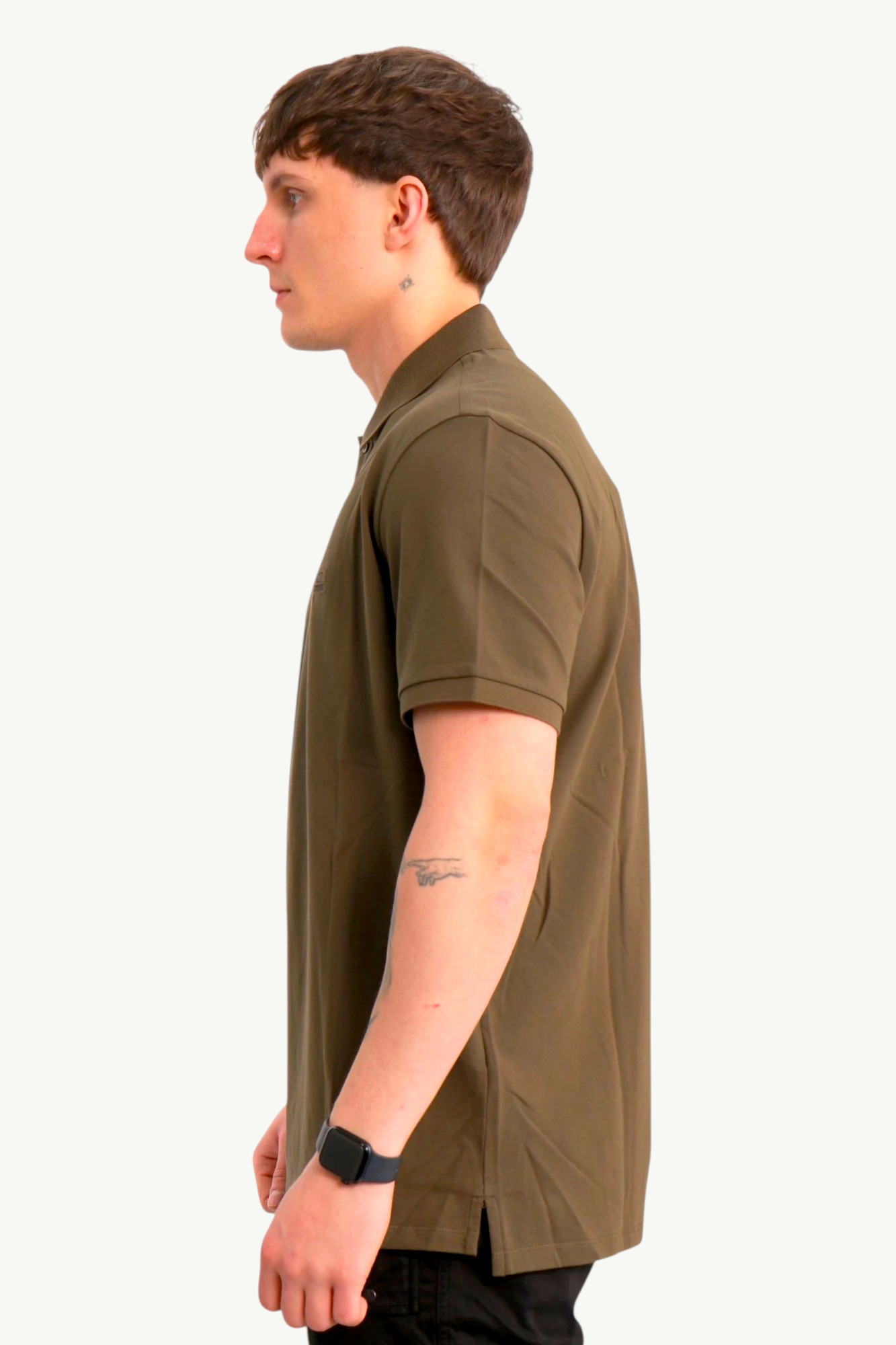 cp-company-stretch-piquet-short-sleeve-polo-green-18cmpl065a005263w-683-3 C.P. Company Stretch Piquet Short Sleeve Polo Green 18CMPL065A-005263W-683