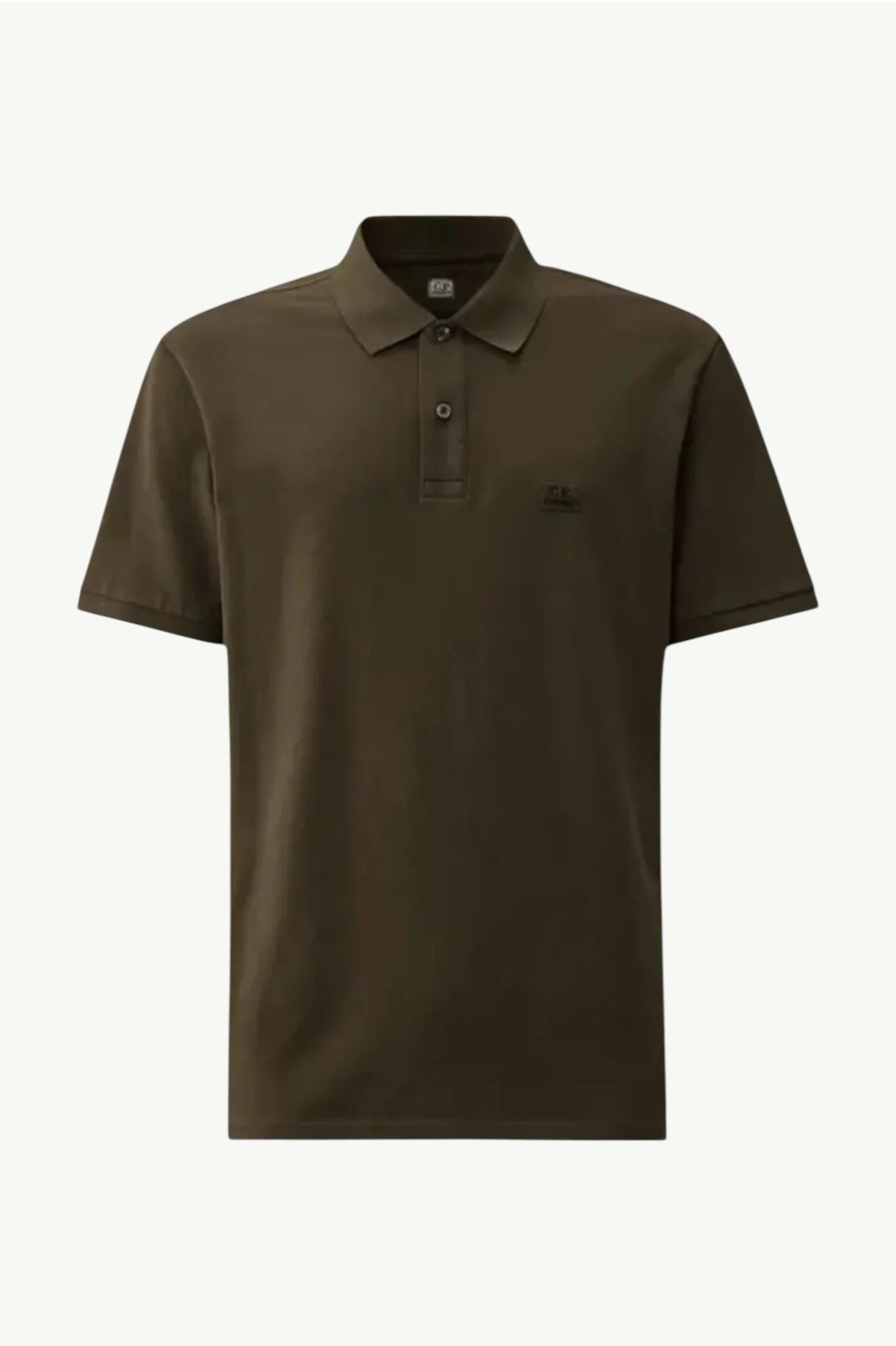 cp-company-stretch-piquet-short-sleeve-polo-green-18cmpl065a005263w683-0 C.P. Company Stretch Piquet Short Sleeve Polo Green 18CMPL065A-005263W-683