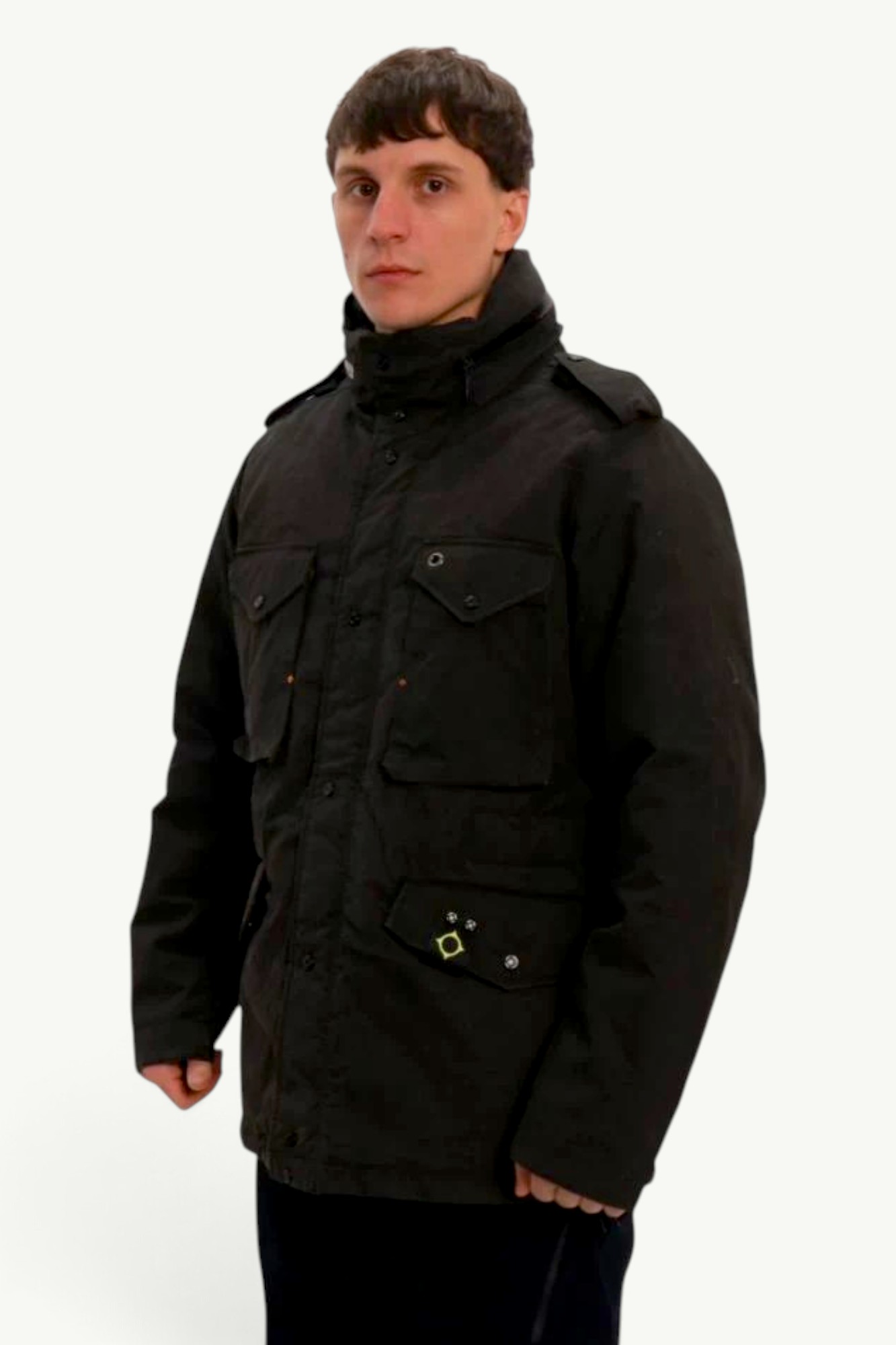 Ma.Strum Reversible Field Jacket Black MAS1231