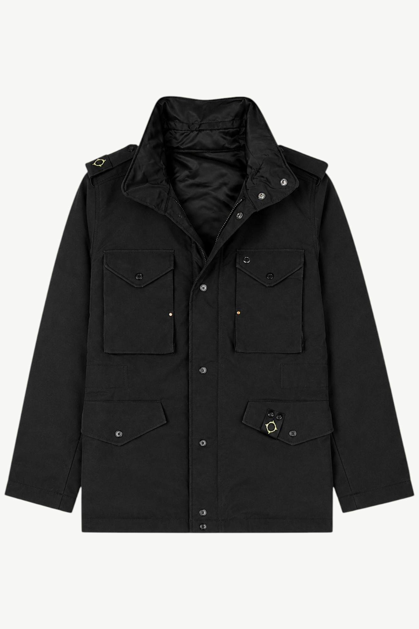 Ma.Strum Reversible Field Jacket Black - MAS1231-M000
