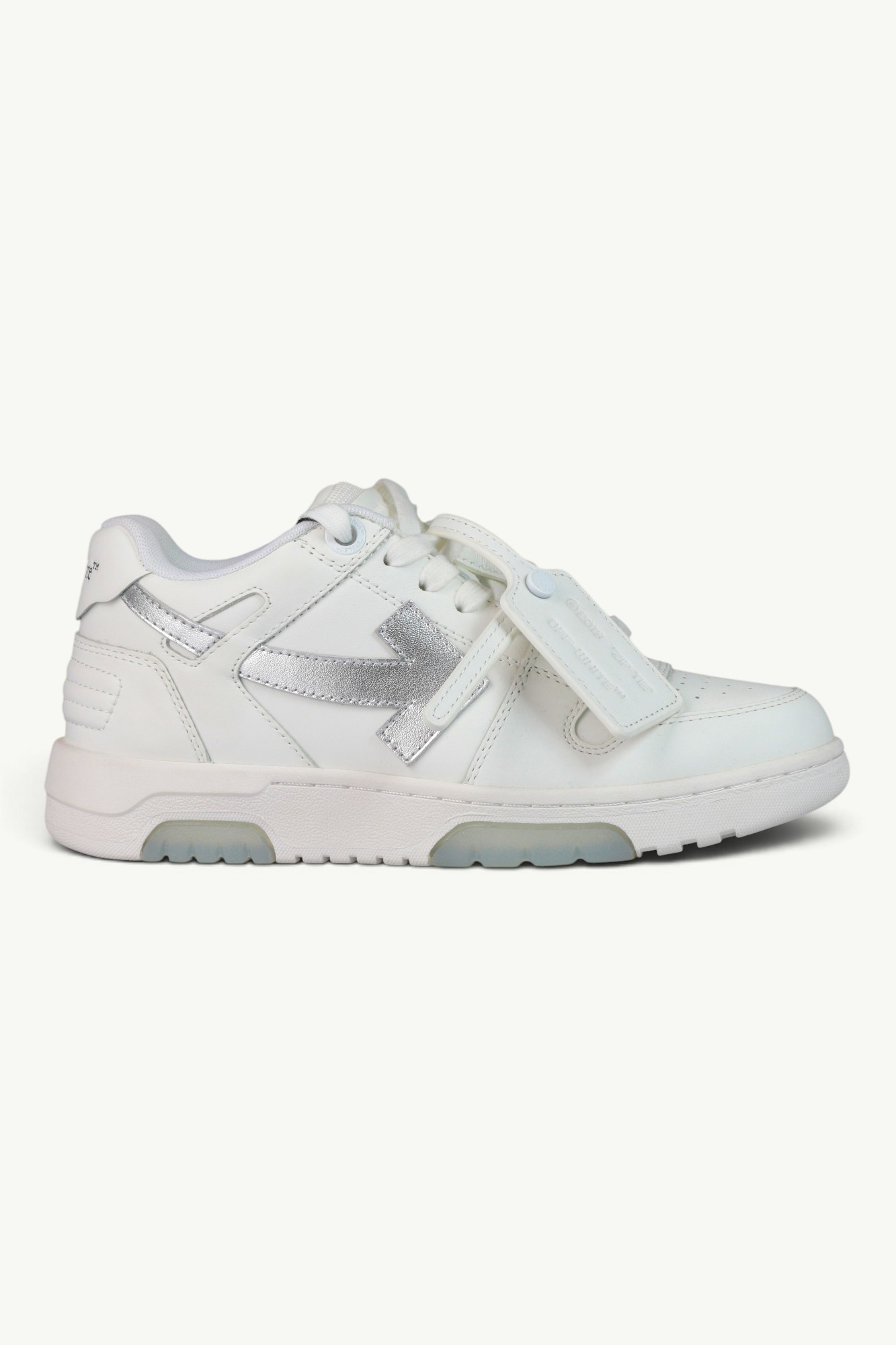 【こうた】OFF-WHITE Кросівки Off-White Out Of Office Calf Leather White/Silver
