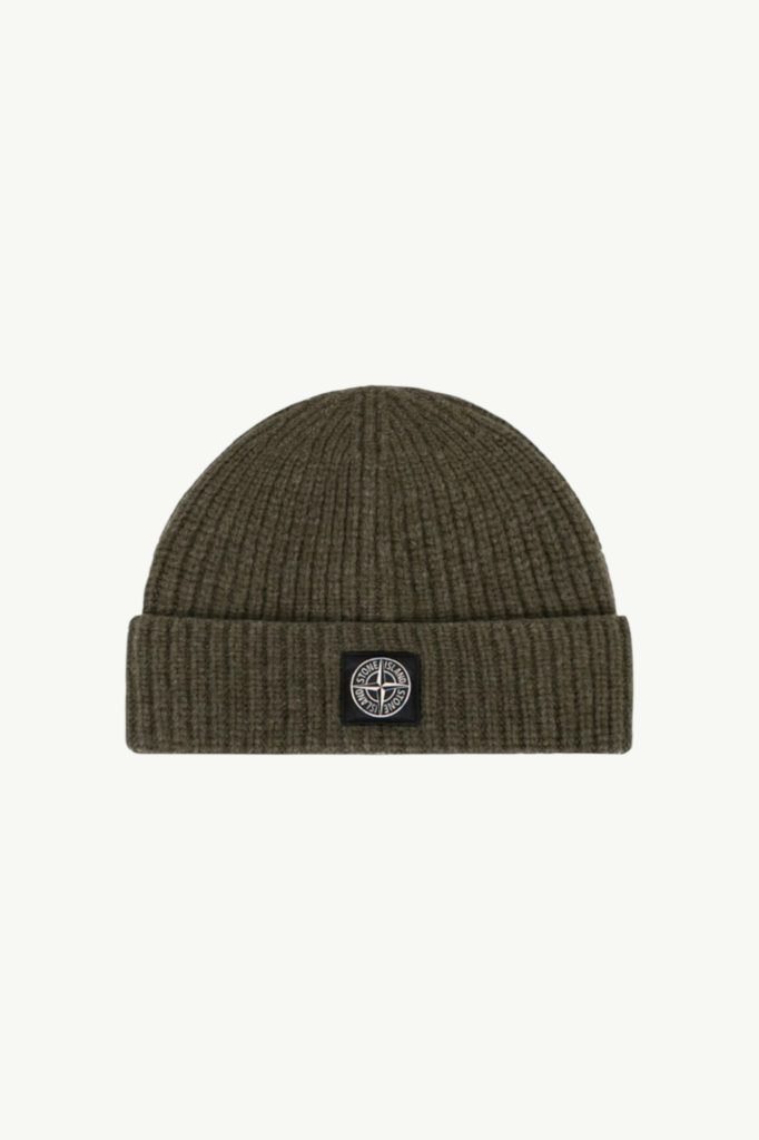Stone Island Light RWS Geelong Wool Hat у кольорі Khaki K2S15N100012-S00B4-V0054
