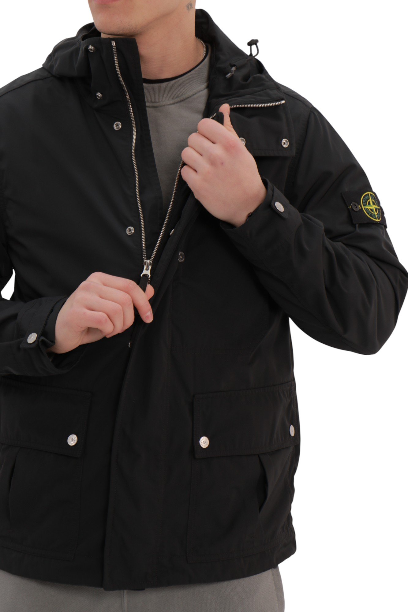 stone-island-micro-twill-jacket-black-k1s154100006s0026v0029-9 Stone Island Micro Twill Jacket Black K1S154100006S0026-V0029