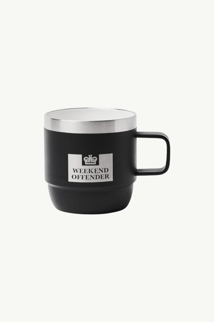 Weekend Offender Outdoor Stackable Mug Black AC3A40-BLACK