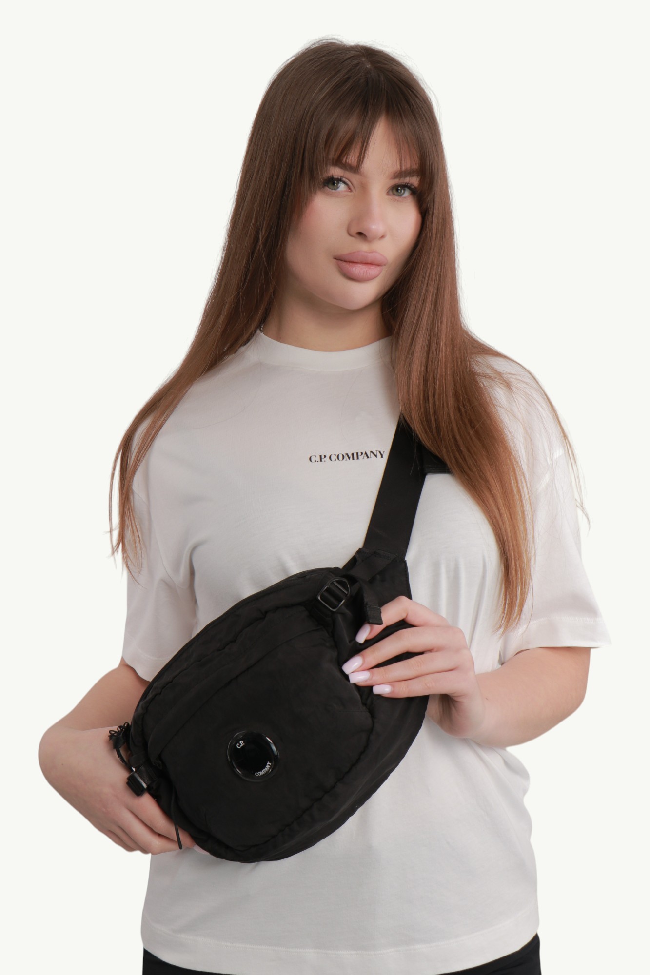 Сумка C.P. Company Nylon B Lens Crossbody Pack Black - 221B Store