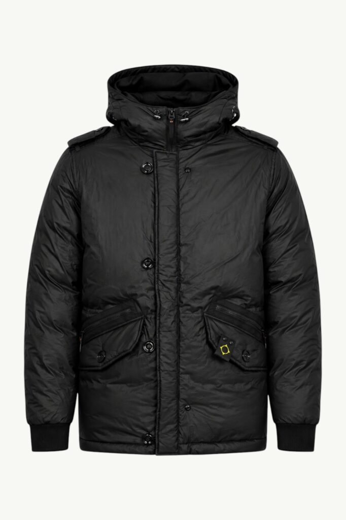 Ma.Strum Device Pocket Jacket Black - MAS1228