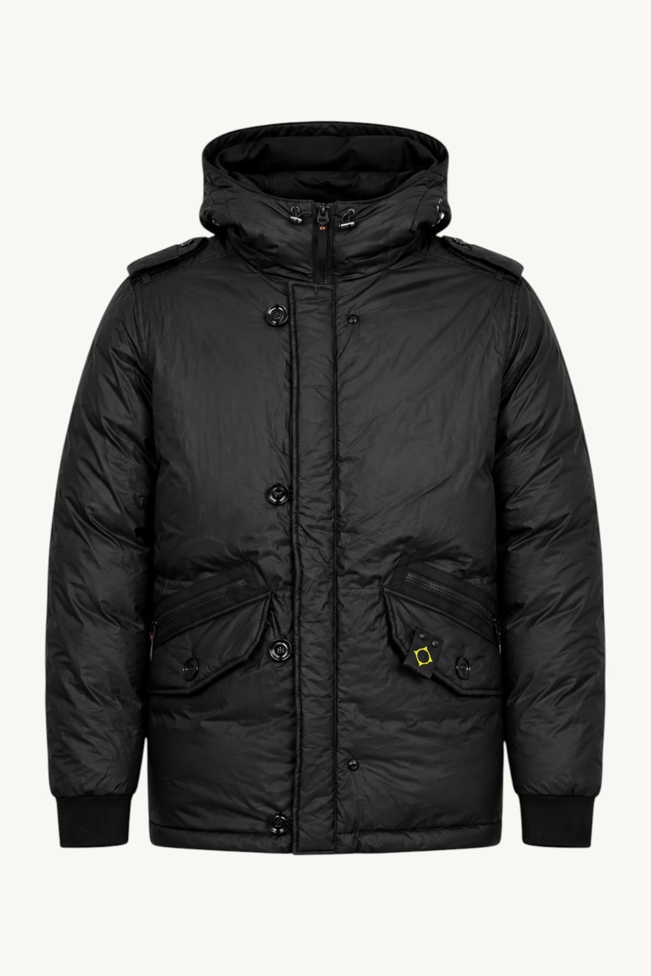 Ma.Strum Device Pocket Jacket Black - MAS1228