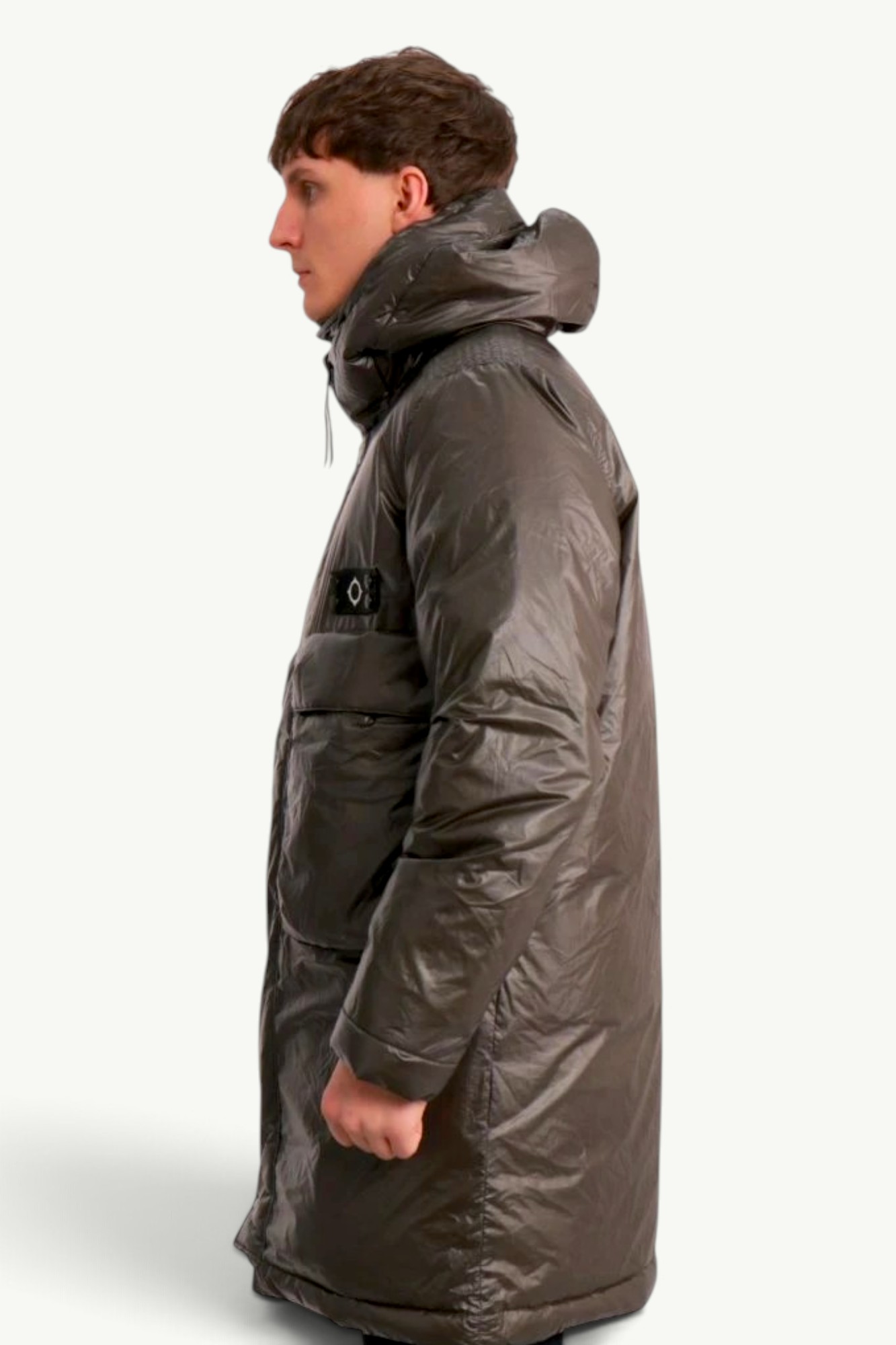Ma.Strum Thermo Long Down Coat Oil Slick MAS1619-M306