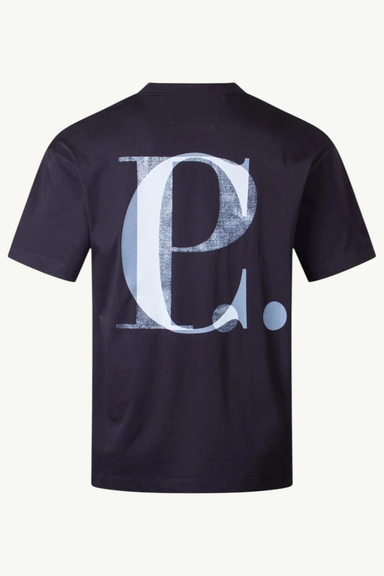 C.P. Company 30/1 Jersey Short Sleeve Logo T-Shirt Total Eclipse – Blue - 20CMTS087A-005100W-888
