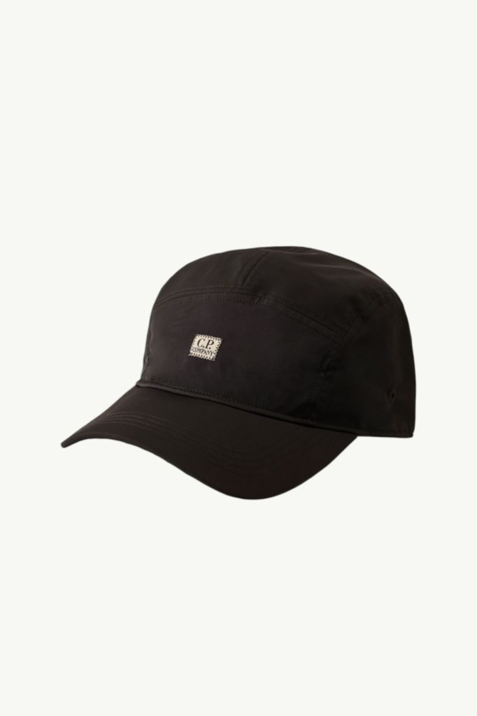 C.P. Company Chrome-R Cap Black 20CMAC047A-110545A-999