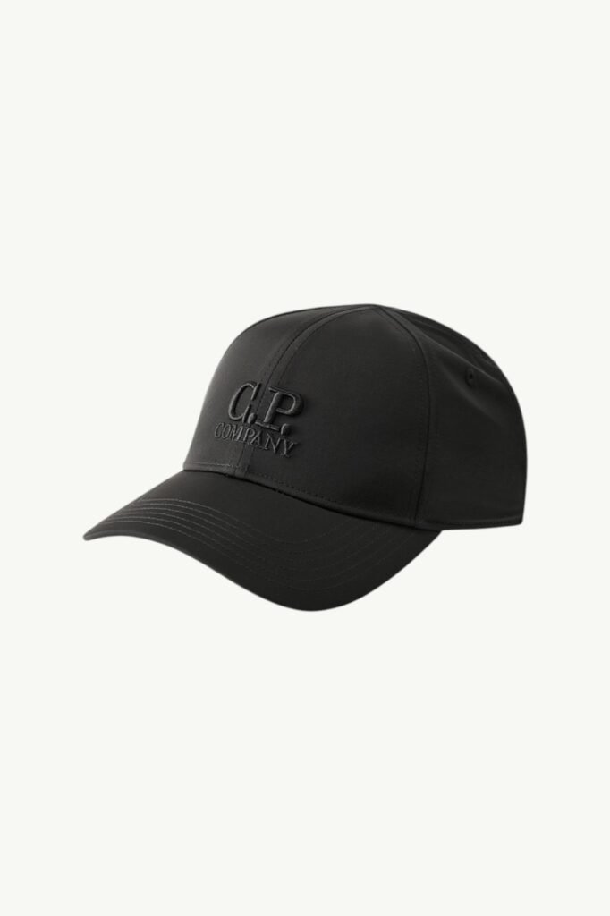 Кепка C.P. Company Chrome-R Logo Cap Black - арт. RCCMAC749A-110545A-999