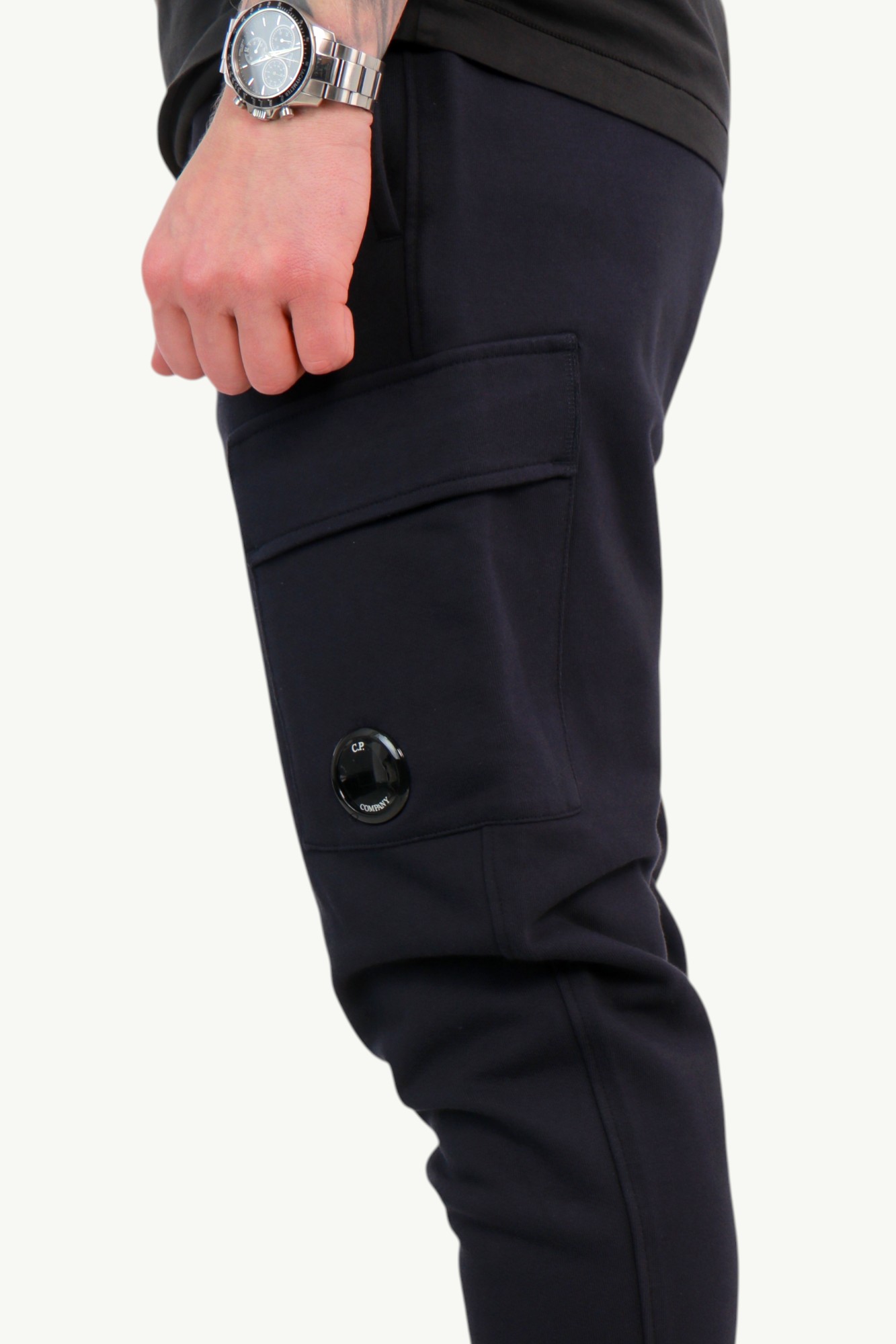 cp-company-diagonal-raised-fleece-cargo-lens-sweatpants-total-eclipse-blue-rccmsp717a005086w888-6 C.P. Company Diagonal Raised Fleece Cargo Lens Sweatpants Total Eclipse – Blue RCCMSP717A-005086W-888