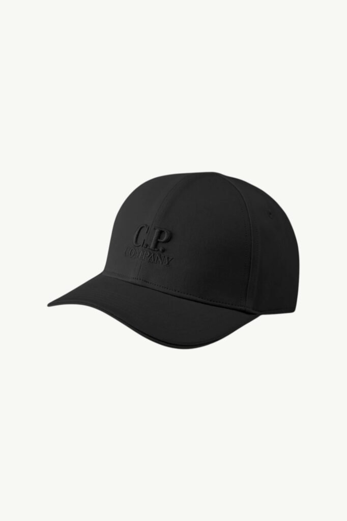 Кепка C.P. Company Gabardine Contrast Cap Black