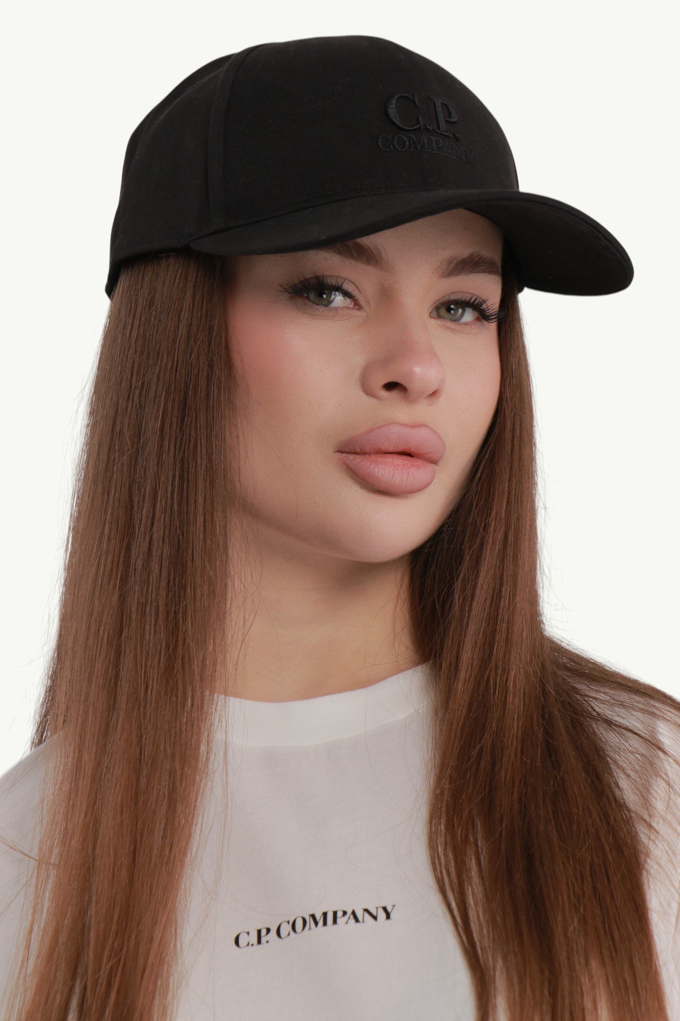 cp-company-gabardine-logo-cap-black-20rccmac750a006288a999-w-1 Кепка C.P. Company Gabardine Logo Cap Black - арт. RCCMAC750A-006288A-999