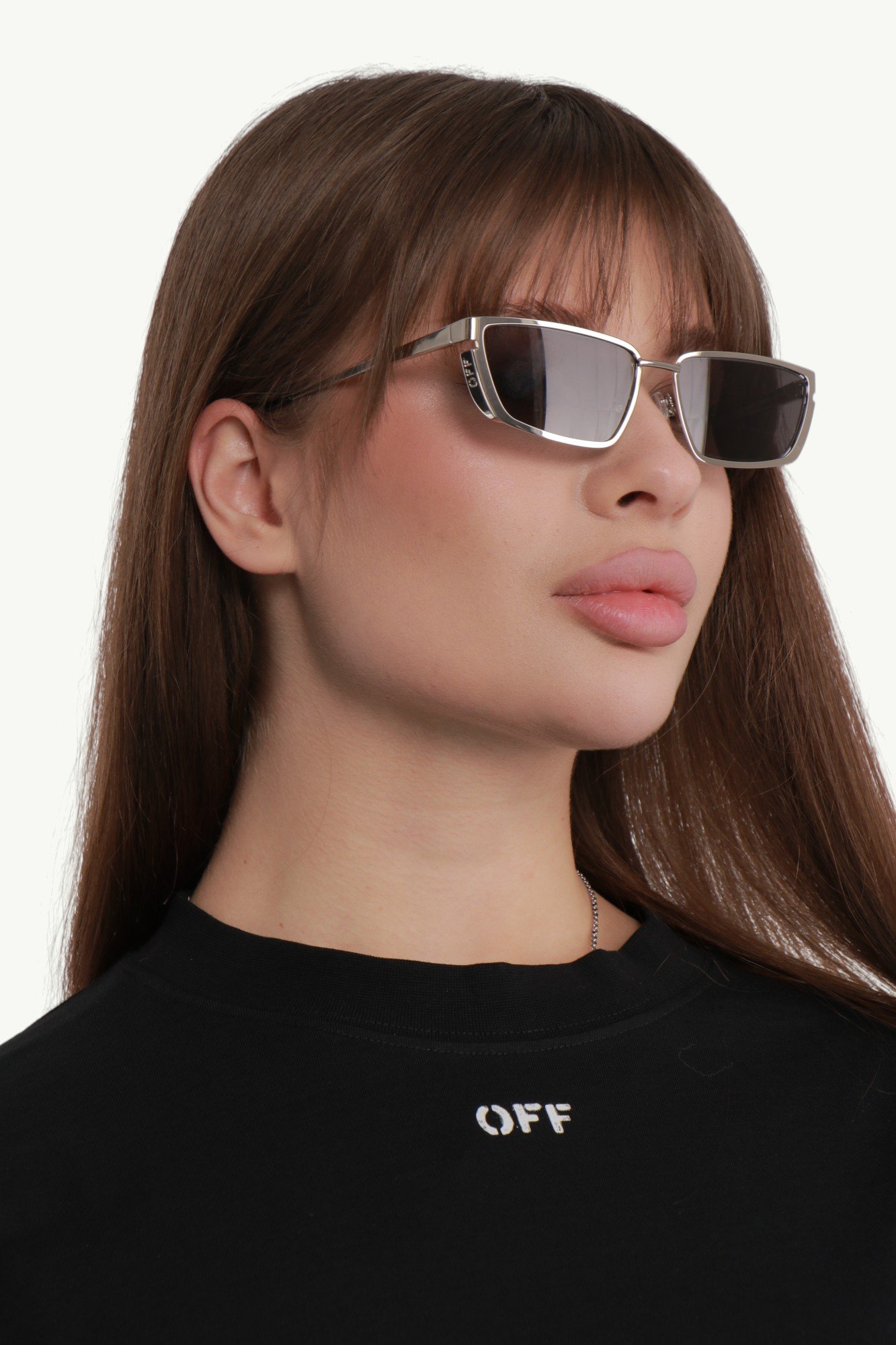 off-white-arrow-drill-baseball-cap-black-white-omlb052f23fab0141001-w-6 Окуляри Off-White Richfield Sunglasses Silver Dark Grey - арт. OERI119S24MET0017207