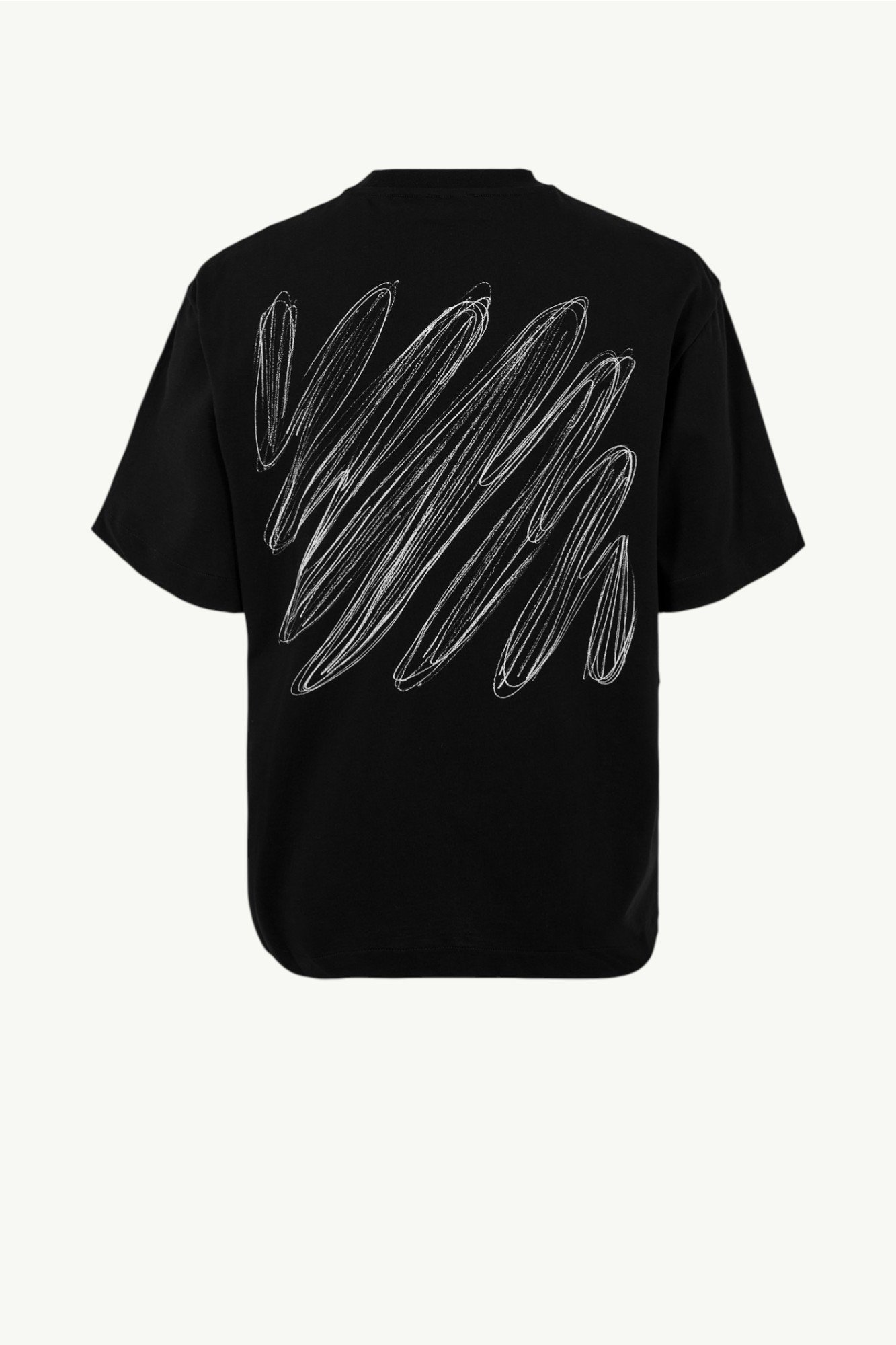 Off-White Scribble Diags Skate S/S Tee Black/White 44MAA120G5J00E1001