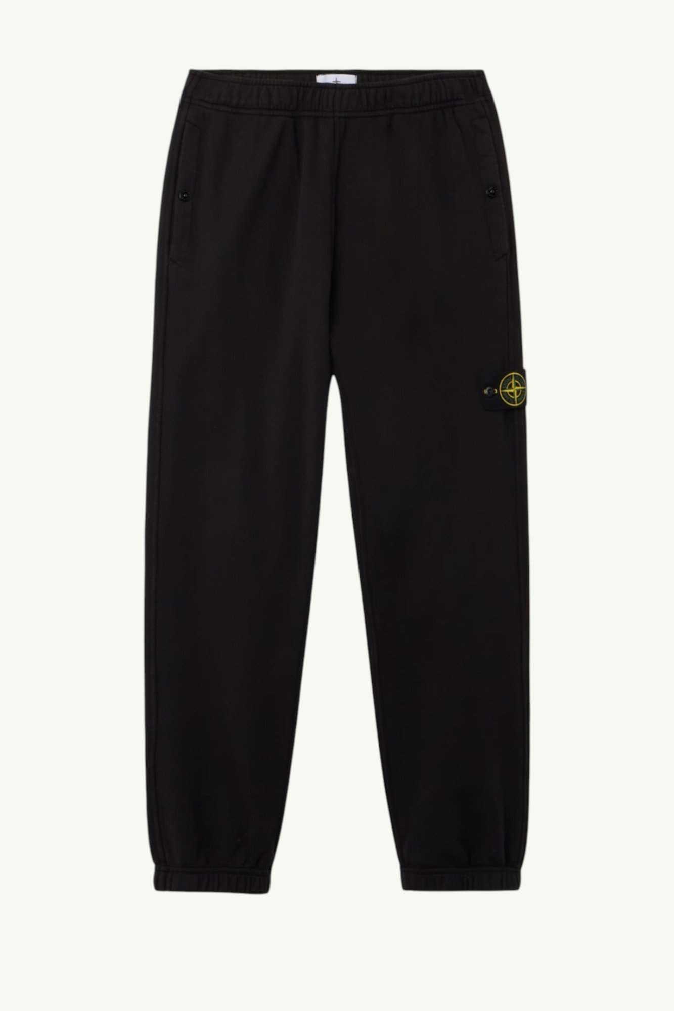 stone-island-cotton-fleece-pant-black-l1s156200004s0410v0029-0 Stone Island Cotton Fleece Pant Black L1S156200004-S0410-V0029