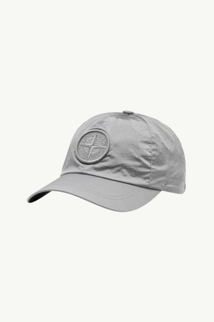 Stone Island Nylon Metal In Econyl® Cap Pearl Grey L1S159100011-S0076-V0061