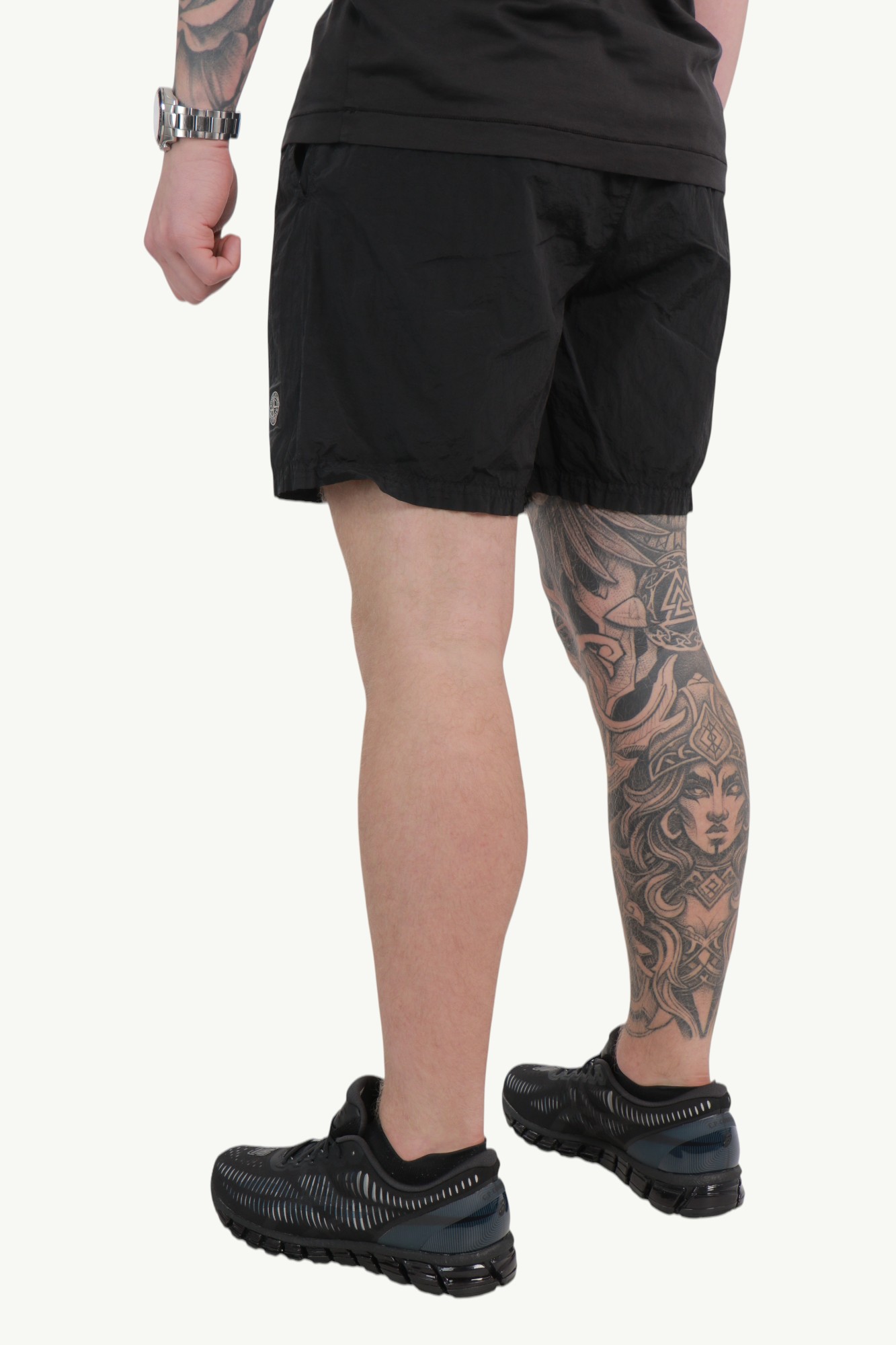 stone-island-nylon-metal-in-econyl-shorts-black-l1s15b100004s0043v0029-4 Stone Island Nylon Metal In Econyl® Shorts Black - L1S15B100004-S0043-V0029