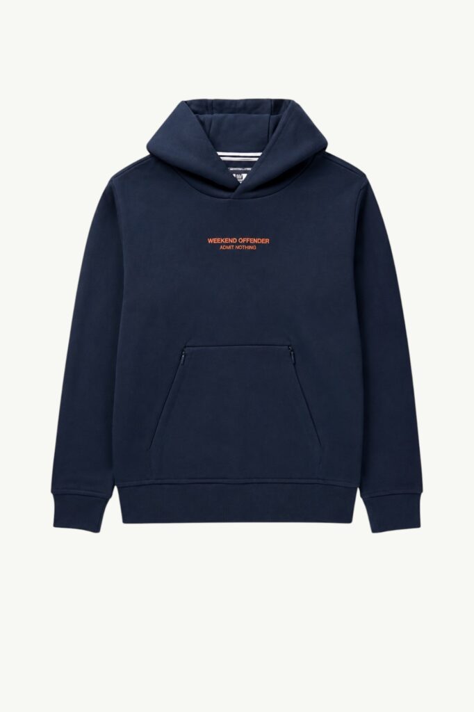 Weekend Offender Kids Cobain Hoodie Navy/Sunset Orange – KIDSHD3A03-NAVYSUNS