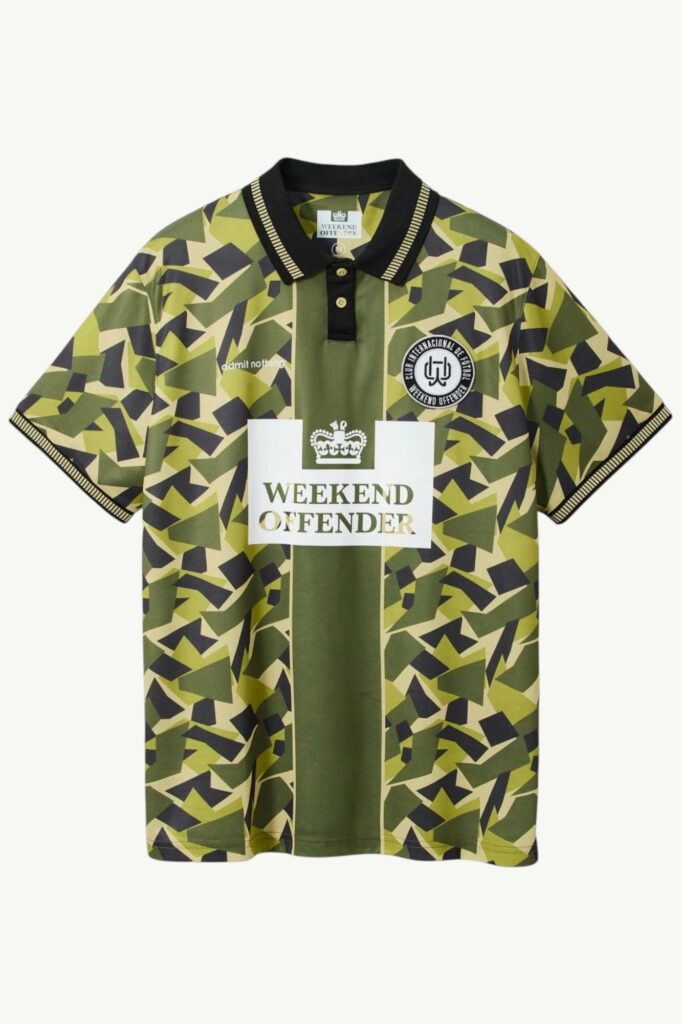 Weekend Offender Prince Football Shirt Green – FS1B04-GREEN
