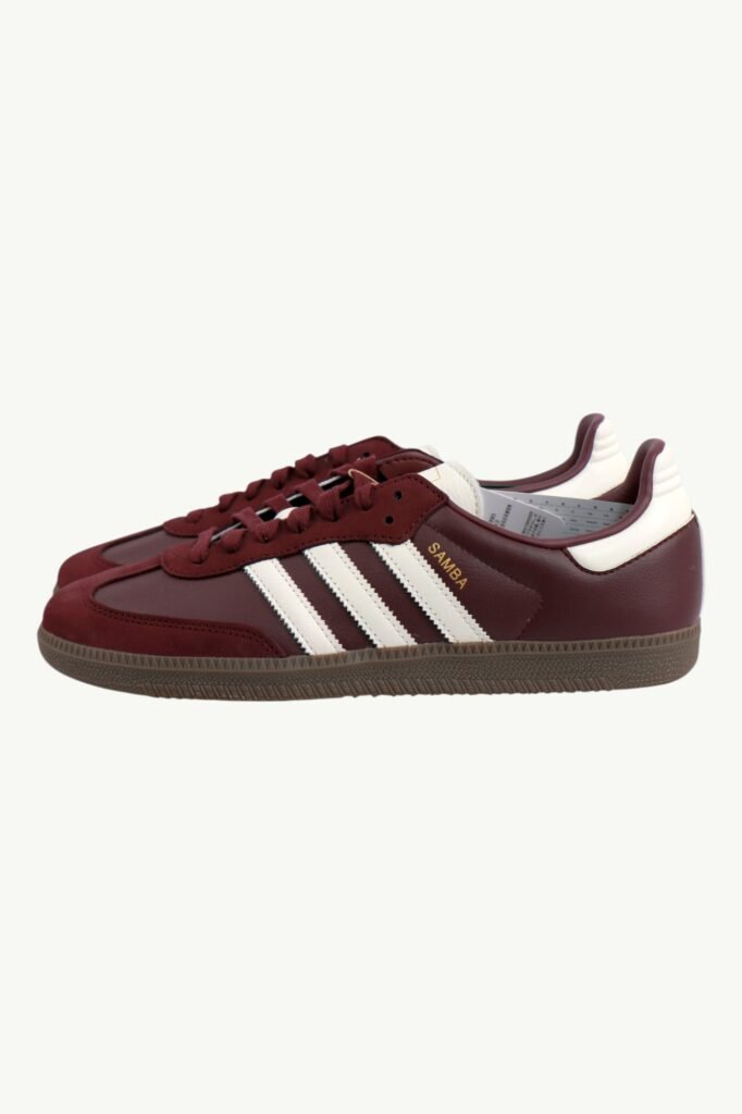Кросівки Adidas Originals Samba OG W Burgundy JR8844