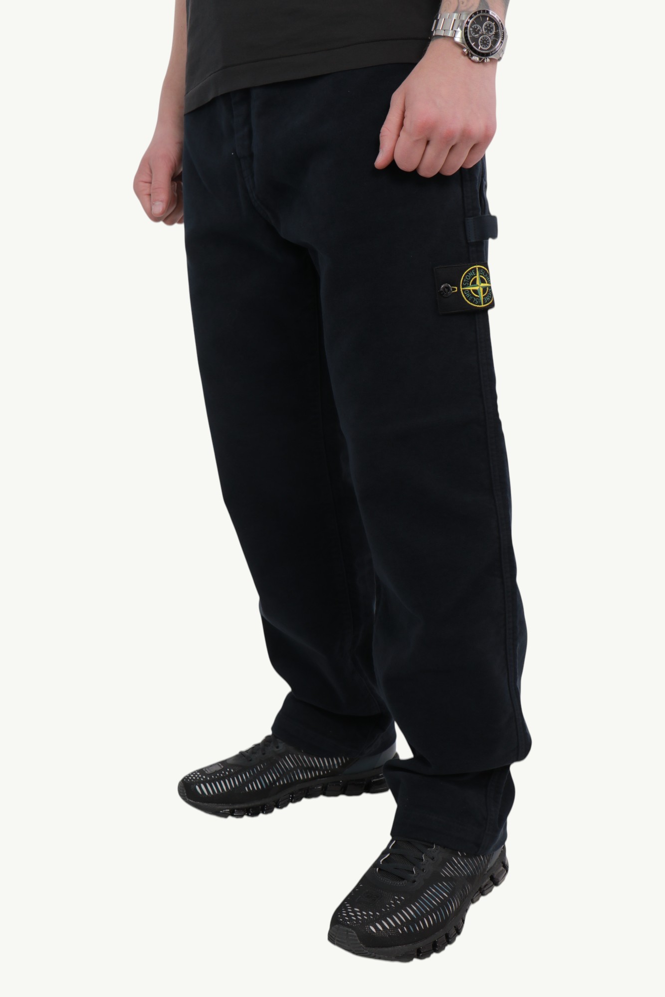 stone-island-cotton-carpenters-loop-pant-navy-blue-k2s153100023s0228v0020-1 Stone Island Cotton Carpenter's Loop Pant Navy Blue - K2S153100023-S0228-V0020