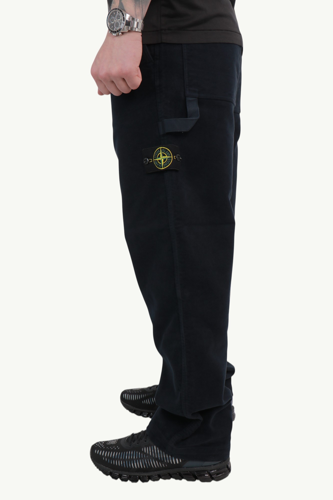 stone-island-cotton-carpenters-loop-pant-navy-blue-k2s153100023s0228v0020-3 Stone Island Cotton Carpenter's Loop Pant Navy Blue - K2S153100023-S0228-V0020