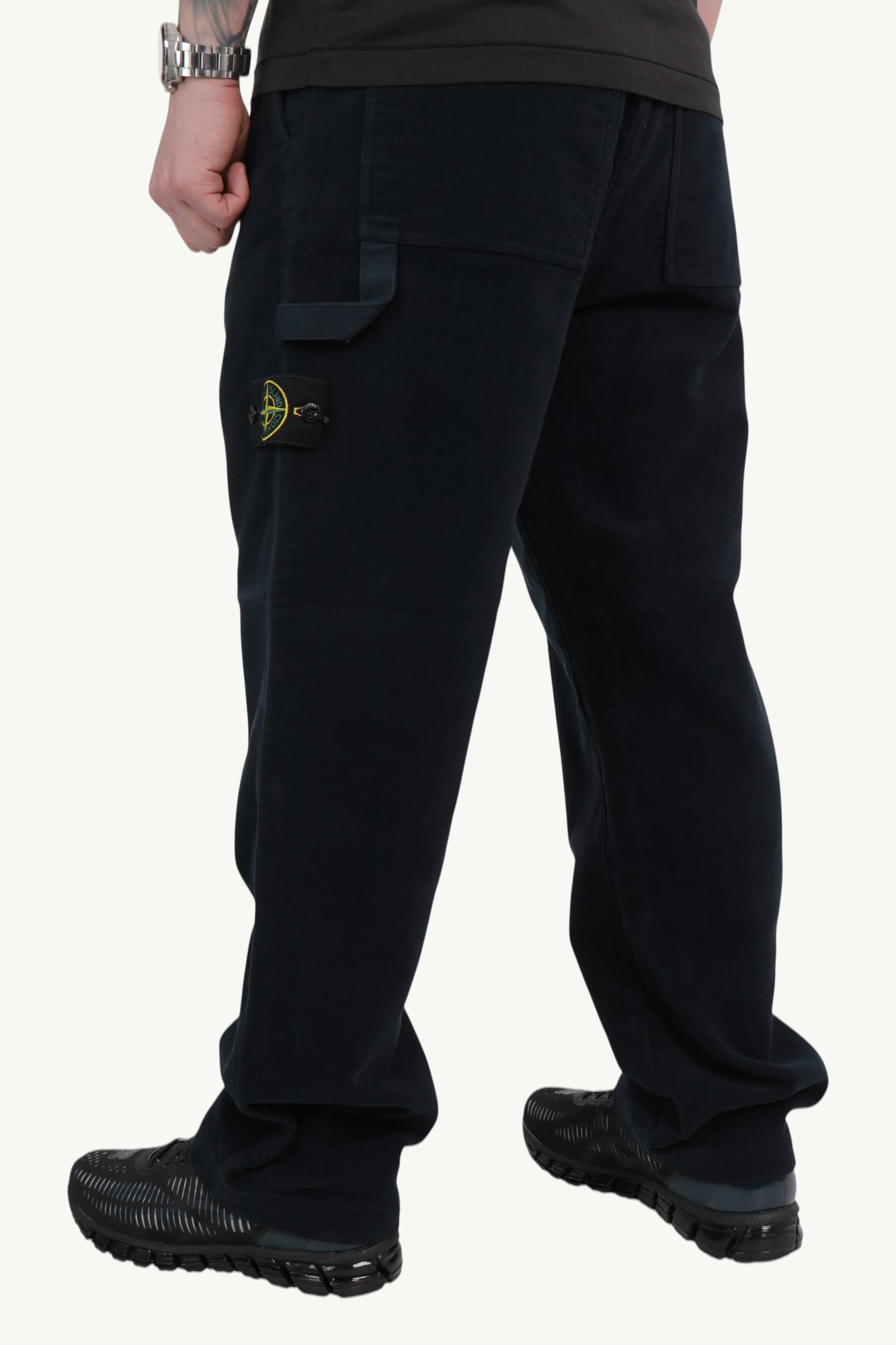 stone-island-cotton-carpenters-loop-pant-navy-blue-k2s153100023s0228v0020-4 Stone Island Cotton Carpenter's Loop Pant Navy Blue - K2S153100023-S0228-V0020