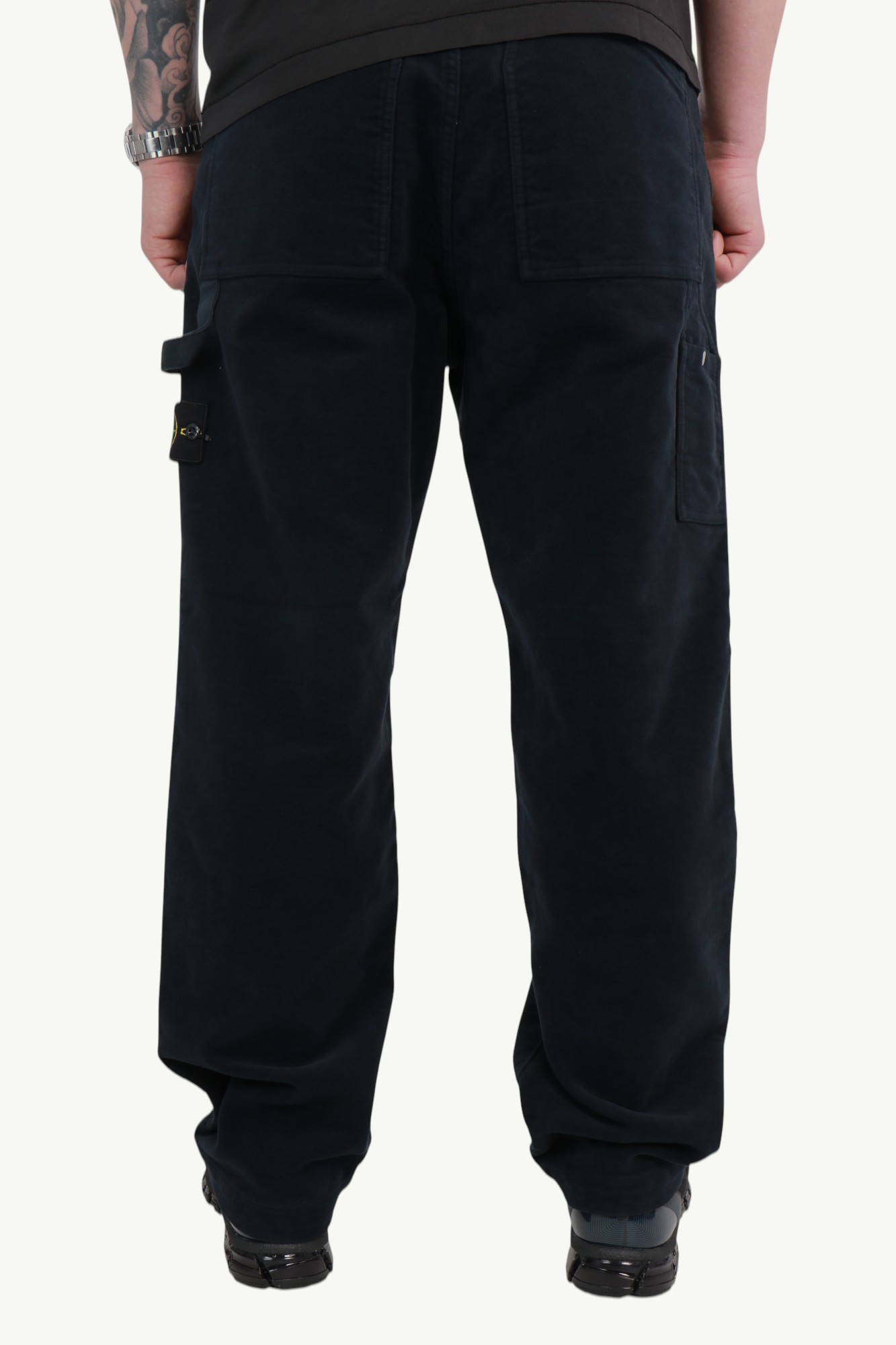 stone-island-cotton-carpenters-loop-pant-navy-blue-k2s153100023s0228v0020-5 Stone Island Cotton Carpenter's Loop Pant Navy Blue - K2S153100023-S0228-V0020