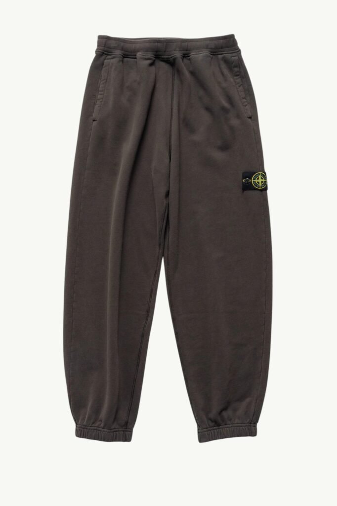 Stone Island Organic Cotton Loose Fit Pant Lead Grey K2S156200004-S0A20-V0062