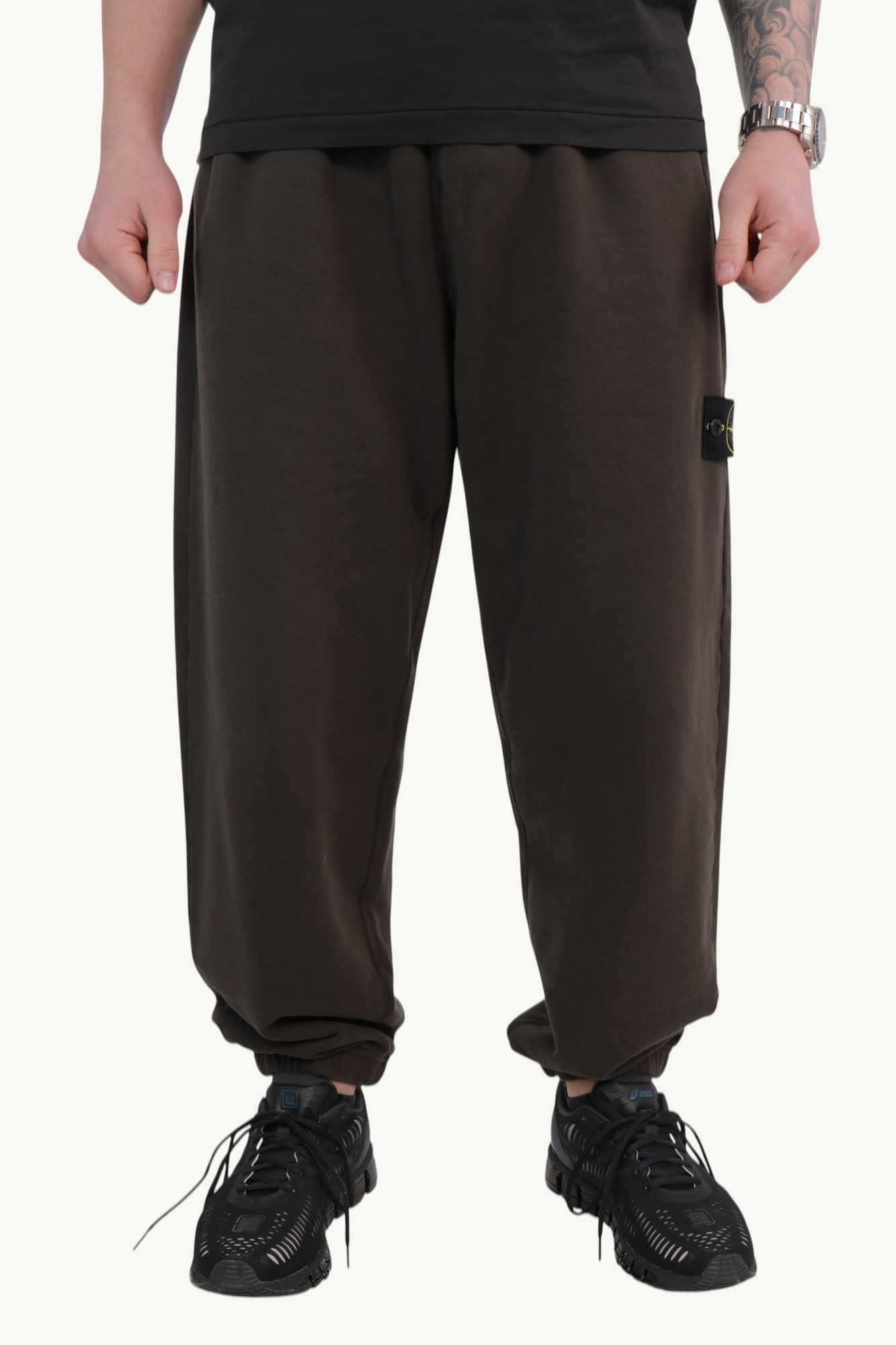 stone-island-organic-cotton-loose-fit-pant-lead-grey-k2s156200004s0a20v0062-2 Stone Island Organic Cotton Loose Fit Pant Lead Grey - K2S156200004-S0A20-V0062