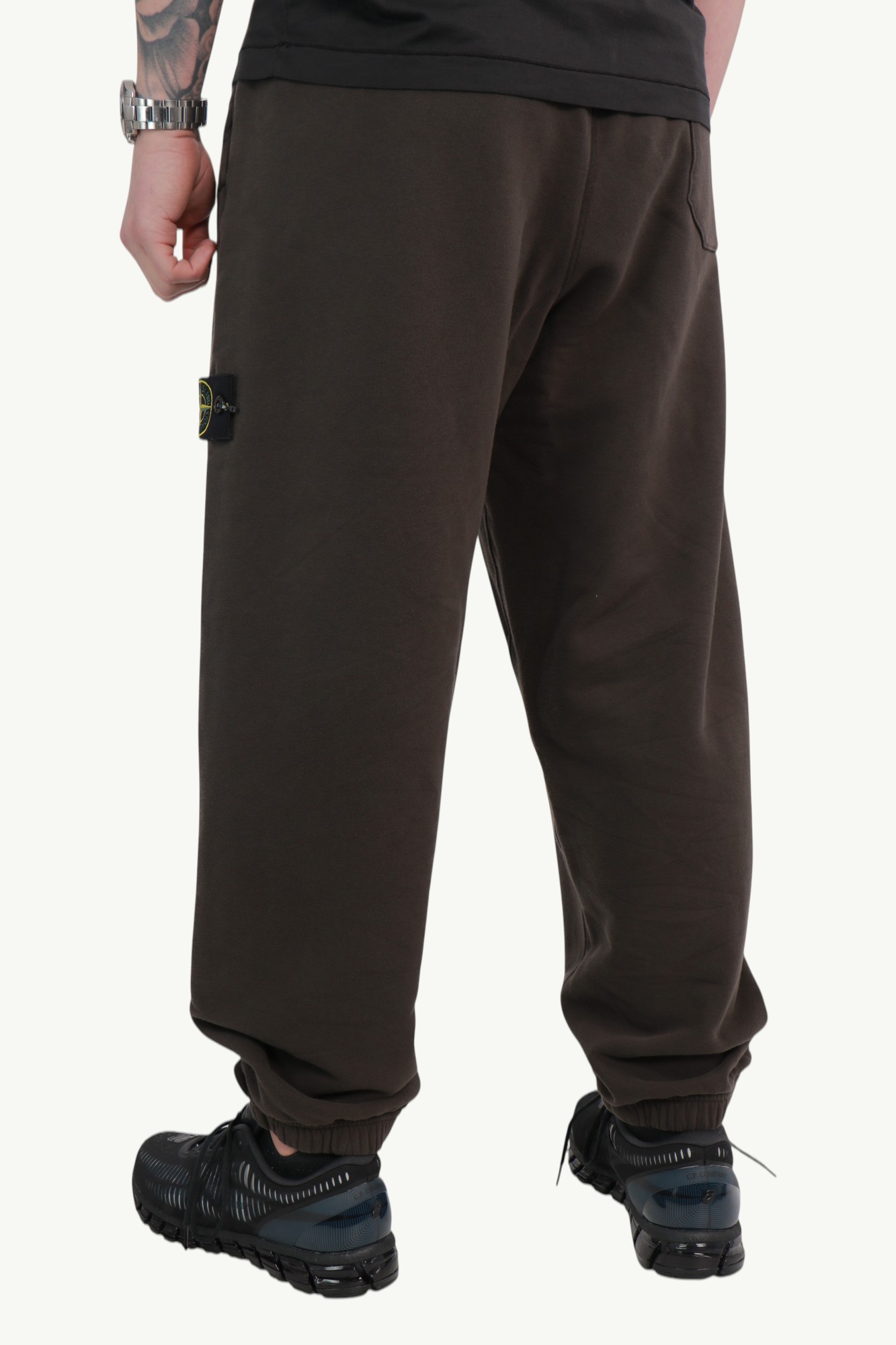 stone-island-organic-cotton-loose-fit-pant-lead-grey-k2s156200004s0a20v0062-4 Stone Island Organic Cotton Loose Fit Pant Lead Grey - K2S156200004-S0A20-V0062