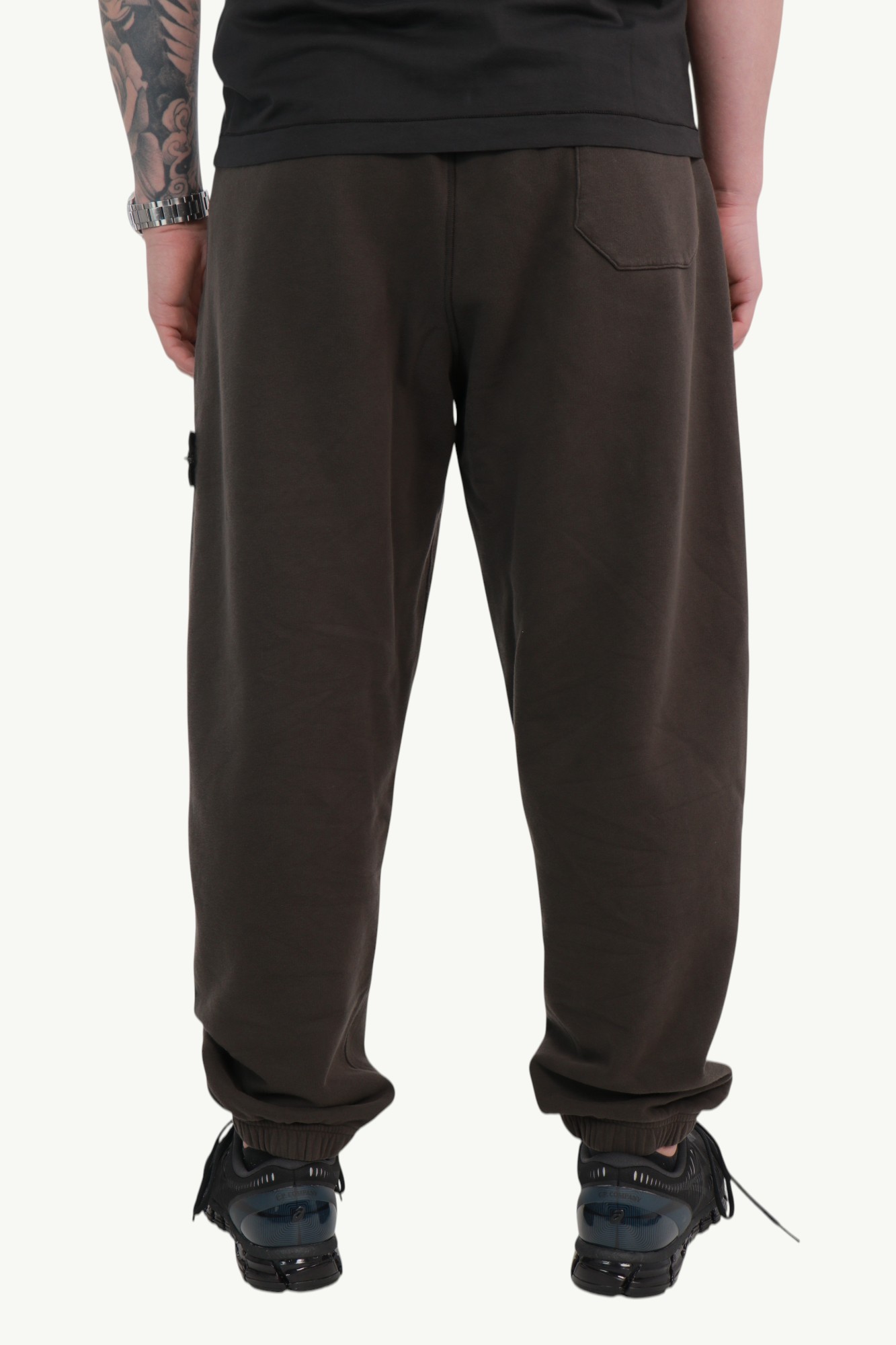 stone-island-organic-cotton-loose-fit-pant-lead-grey-k2s156200004s0a20v0062-5 Stone Island Organic Cotton Loose Fit Pant Lead Grey - K2S156200004-S0A20-V0062