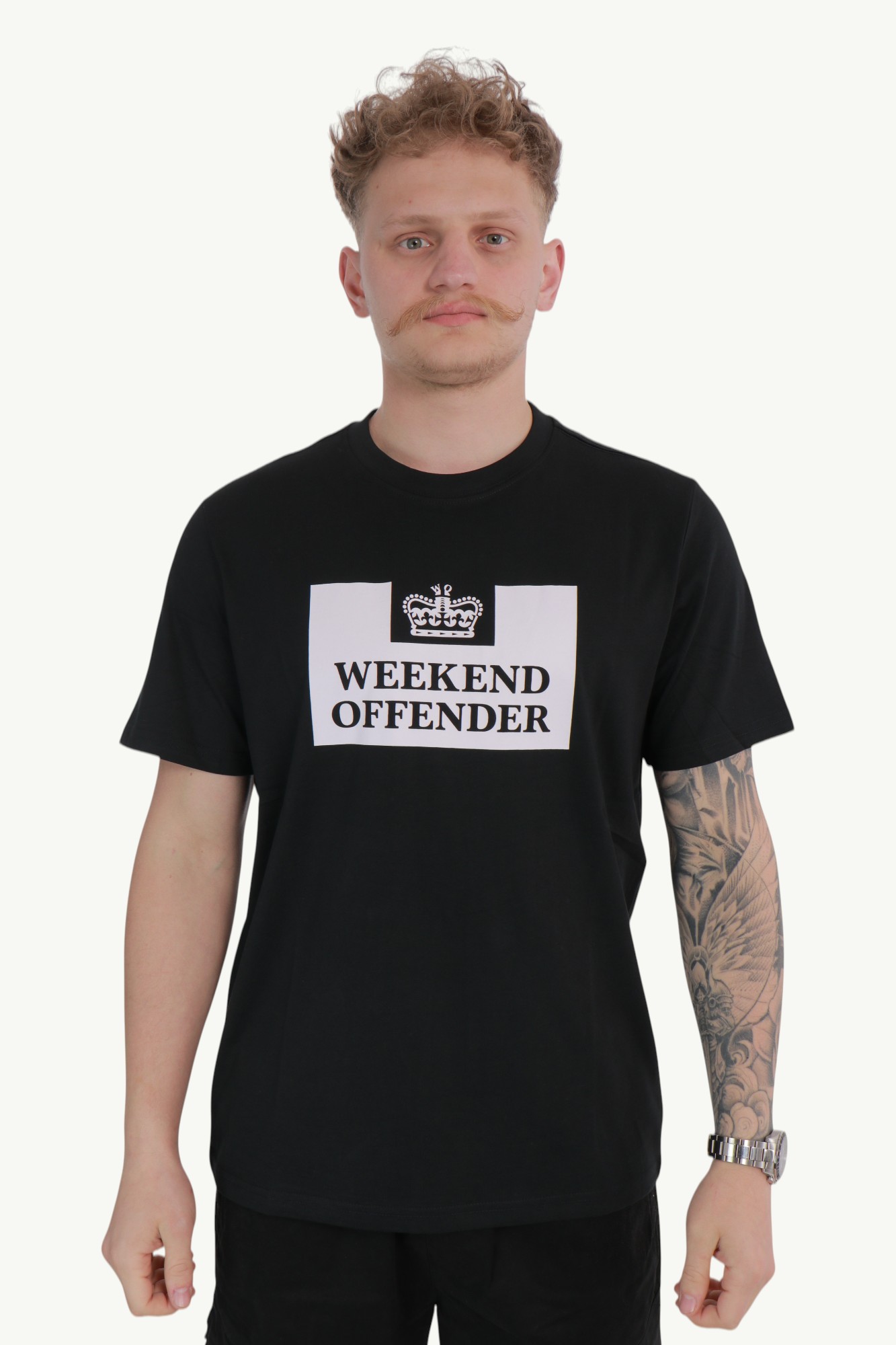 weekend-offender-prison-classic-t-shirt-black-1 Weekend Offender Prison Classic T-Shirt Black - WOTS200-BLACK