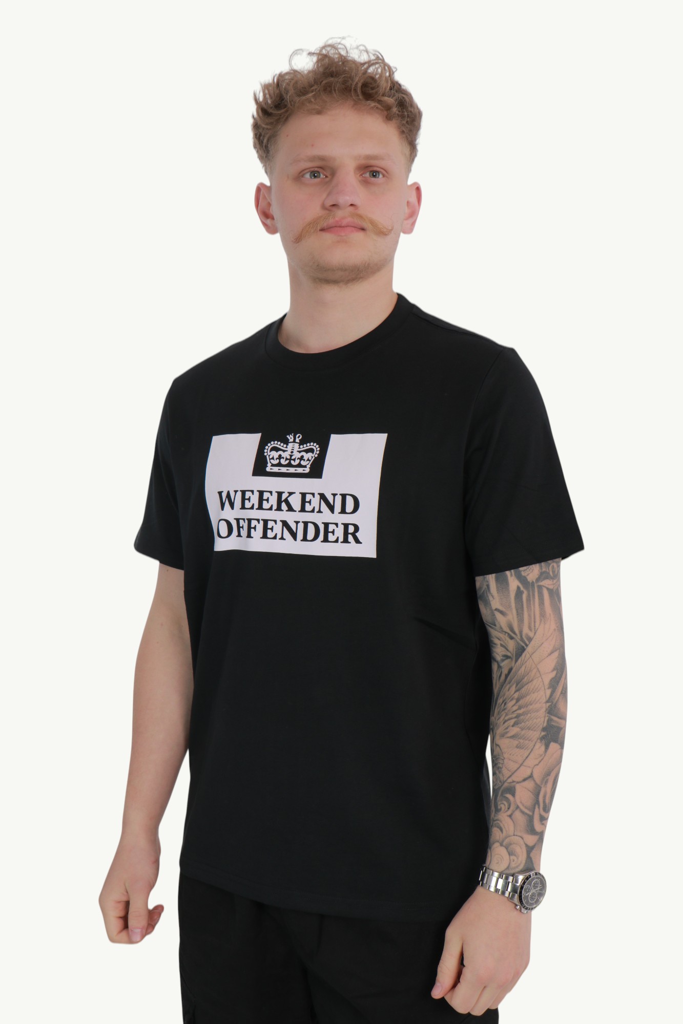 weekend-offender-prison-classic-t-shirt-black-2 Weekend Offender Prison Classic T-Shirt Black - WOTS200-BLACK