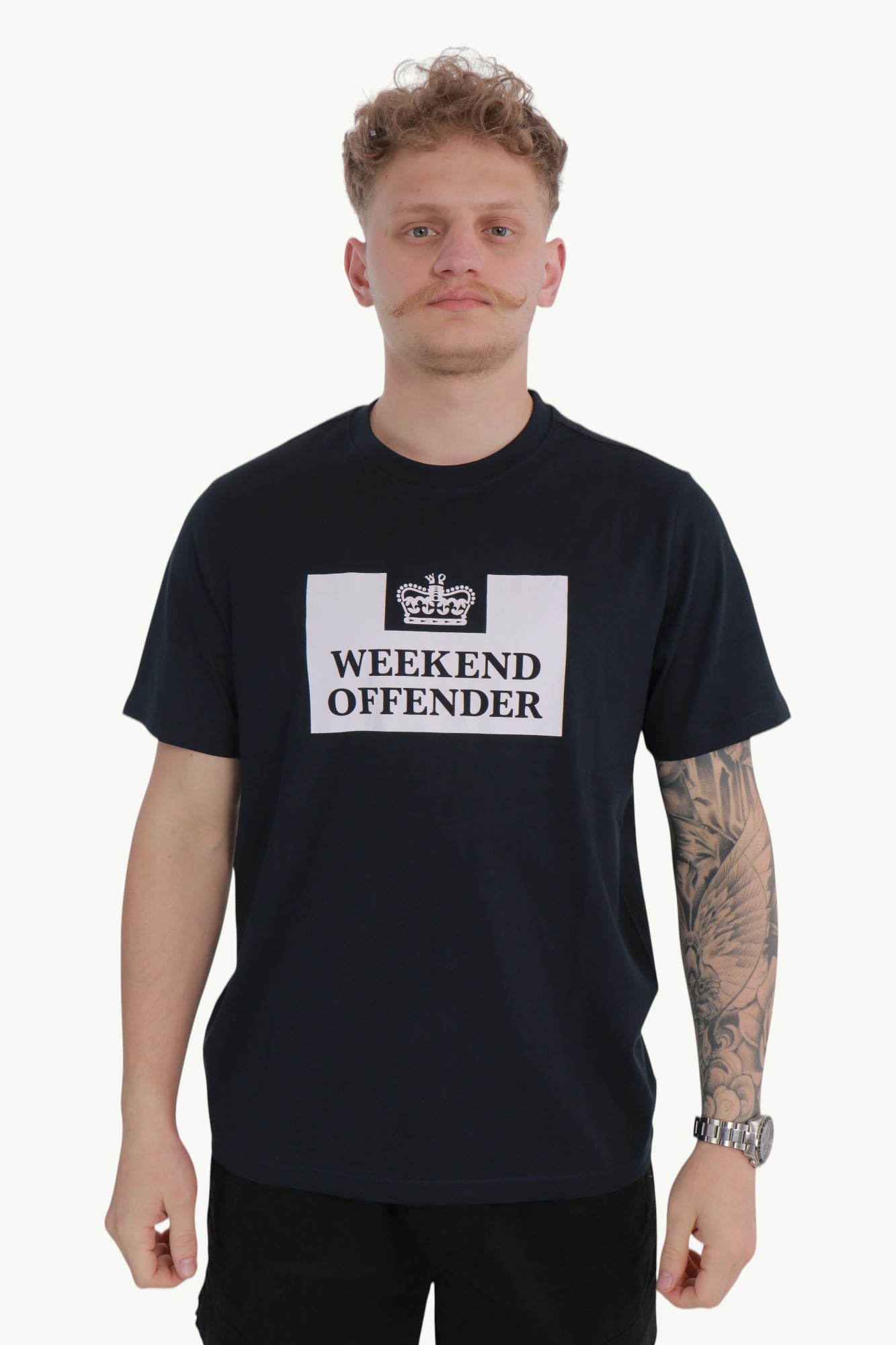 weekend-offender-prison-classic-t-shirt-navy-1 Weekend Offender Prison Classic T-Shirt Navy - WOTS200-NAVY