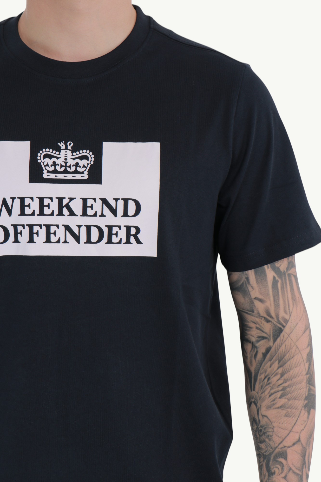 weekend-offender-prison-classic-t-shirt-navy-5 Weekend Offender Prison Classic T-Shirt Navy - WOTS200-NAVY