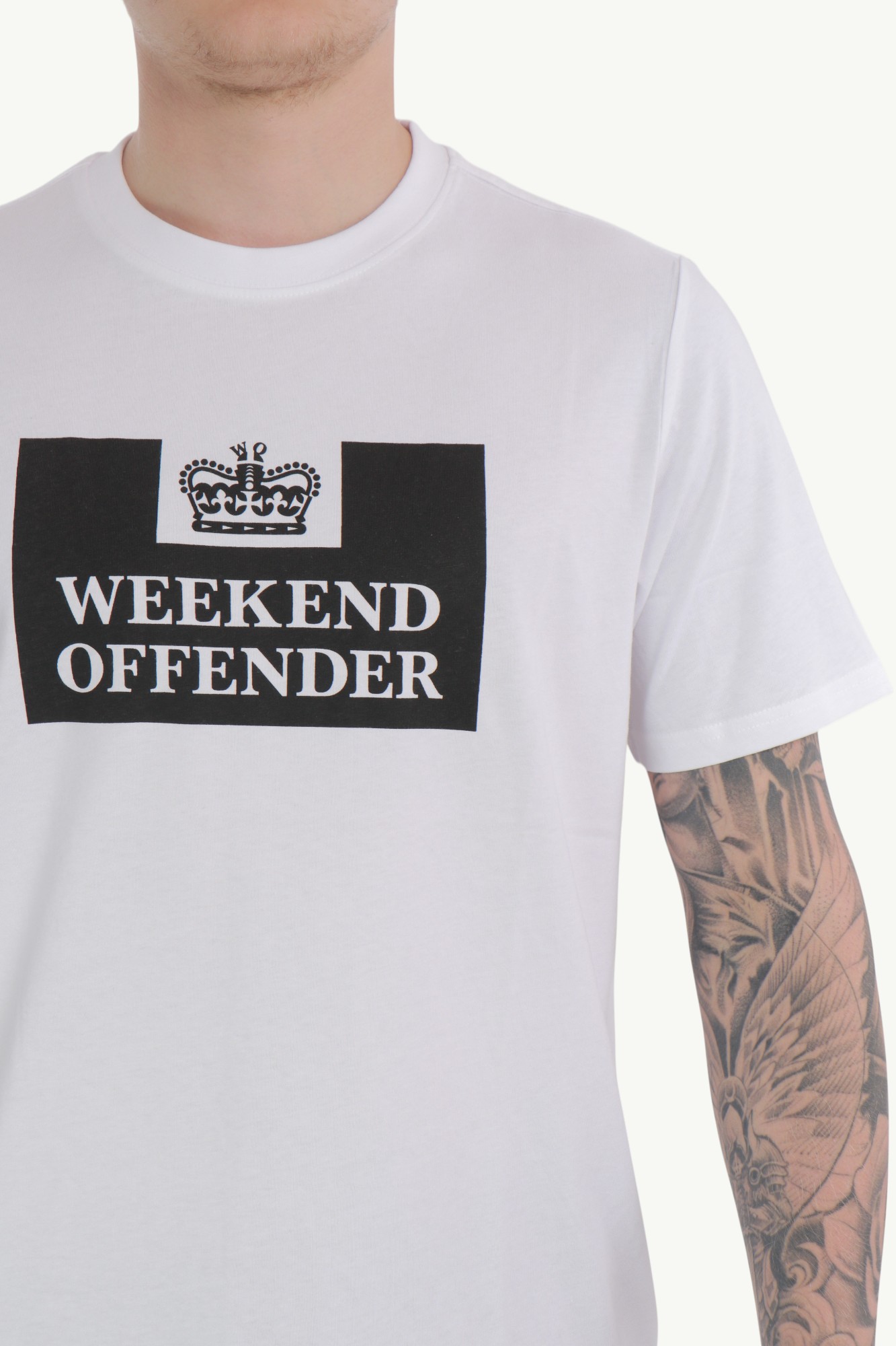 weekend-offender-prison-classic-t-shirt-white-5 Weekend Offender Prison Classic T-Shirt White - WOTS200-White