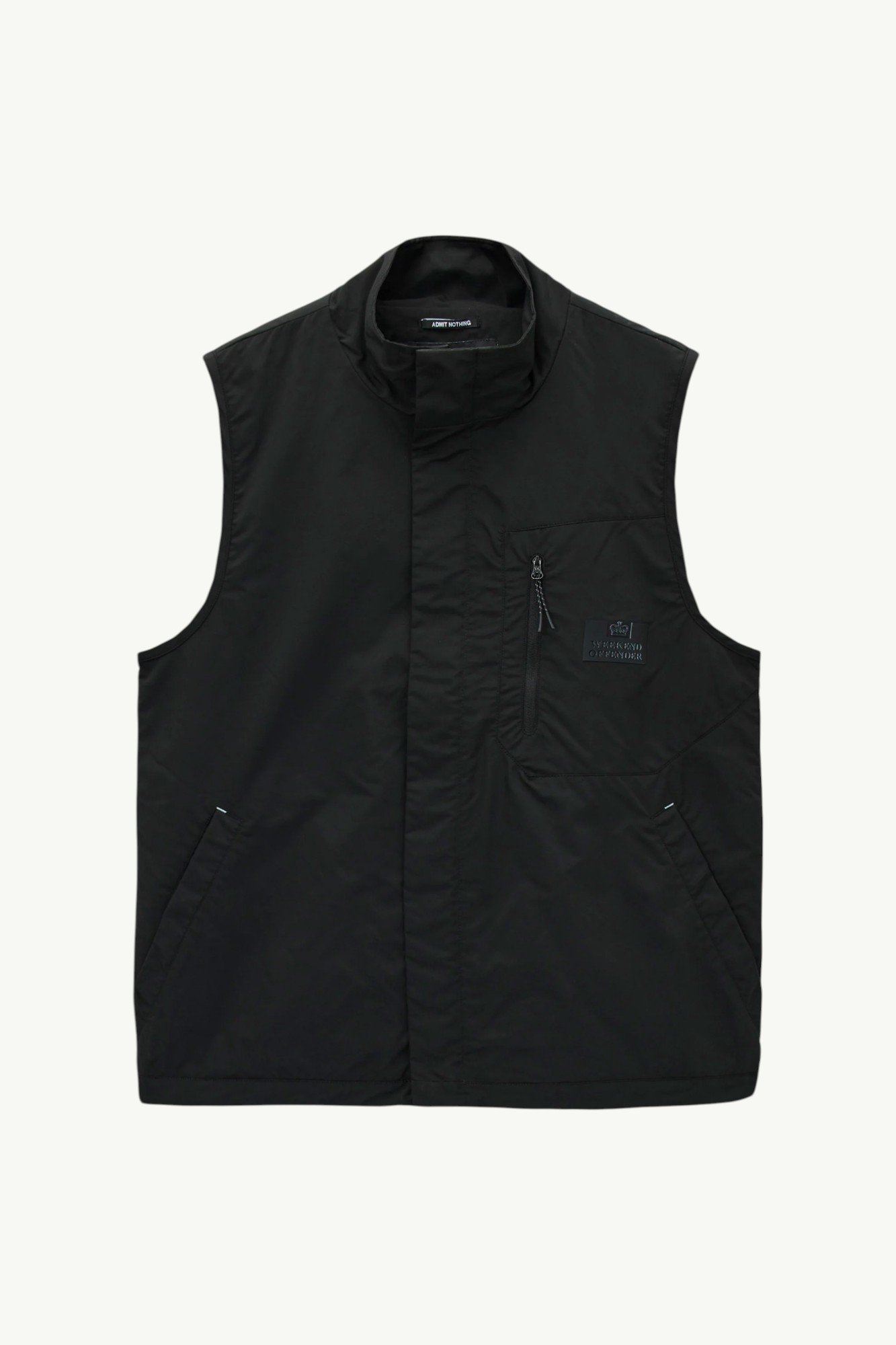 Weekend Offender Satriani Gilet Black - JK3A22-BLACK