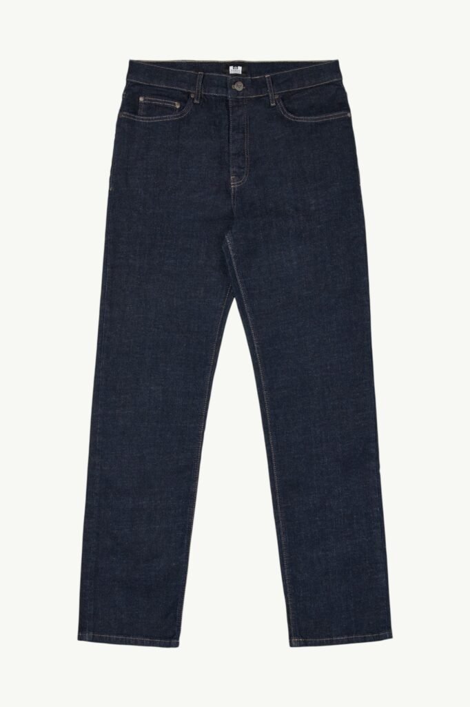 Weekend Offender Straight Fit Denim Jeans Dark Rinse - SDRDEN-DARKRINS