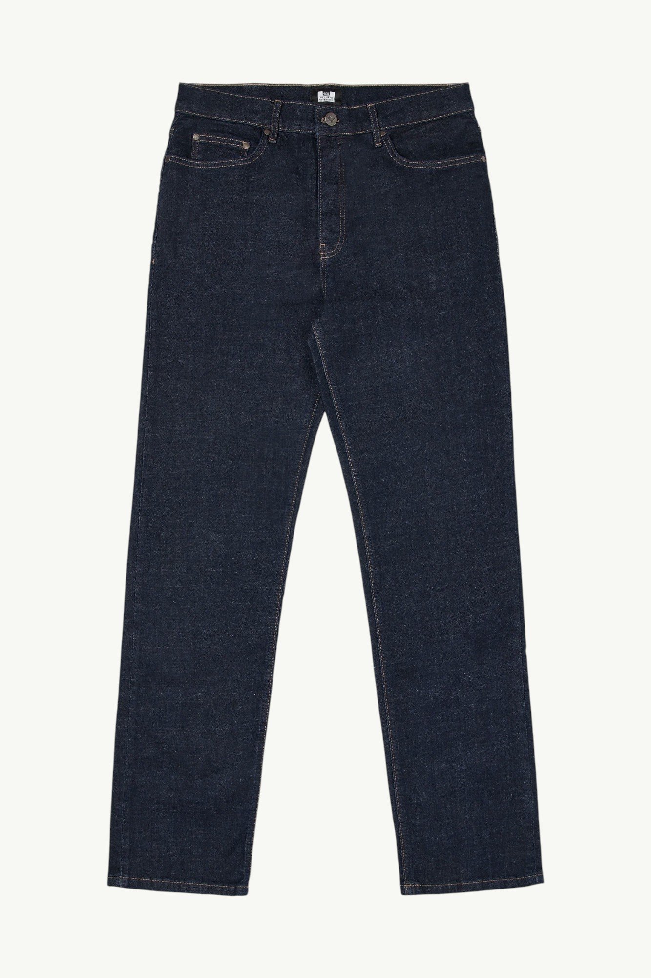 Weekend Offender Straight Fit Denim Jeans Dark Rinse - SDRDEN-DARKRINS