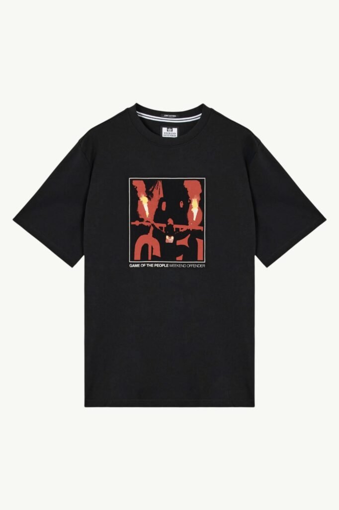Weekend Offender The People Graphic T-Shirt Black - PT1B19-BLACK