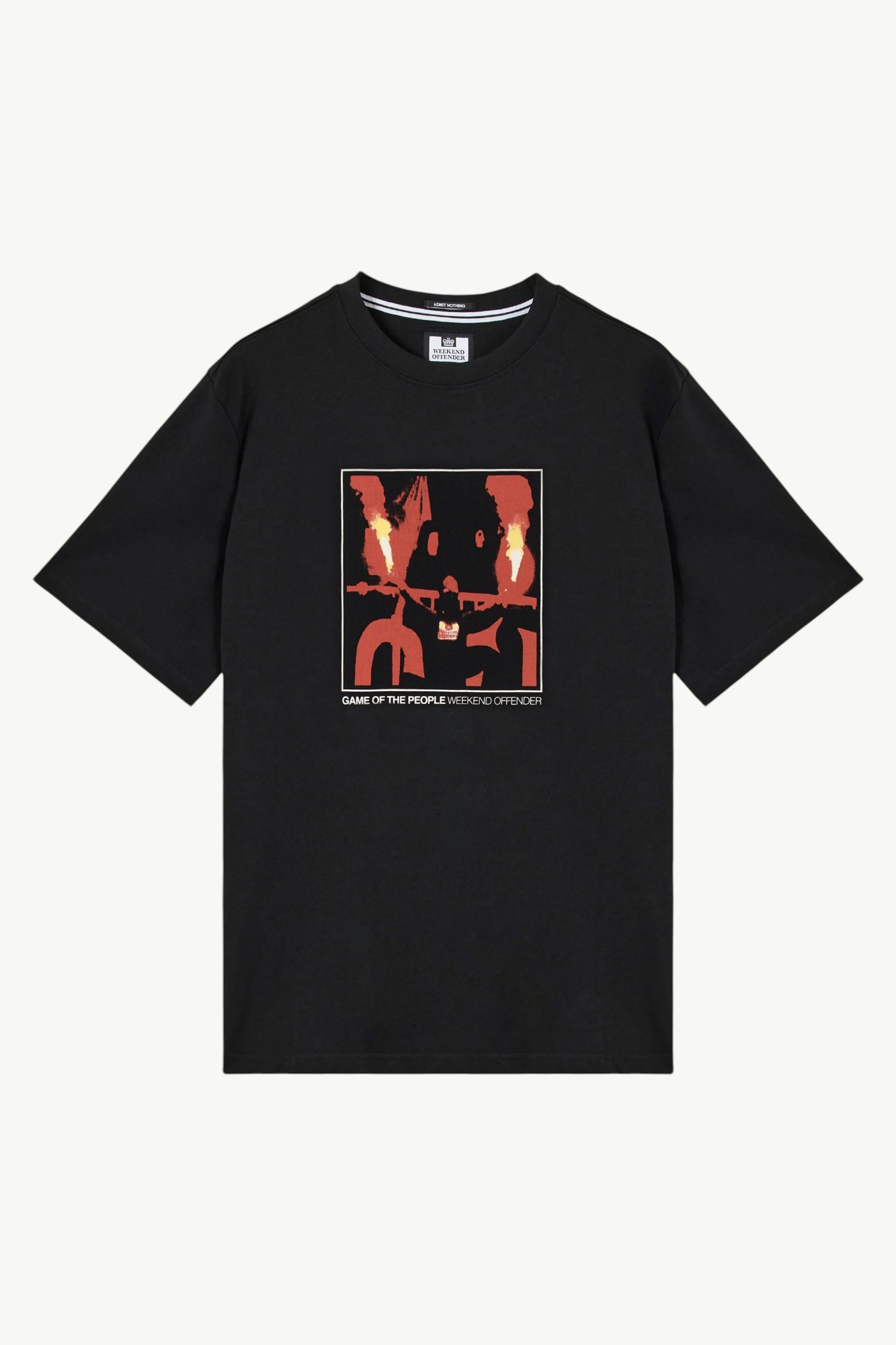 weekend-offender-the-people-graphic-t-shirt-black-0 Weekend Offender The People Graphic T-Shirt Black - PT1B19-BLACK
